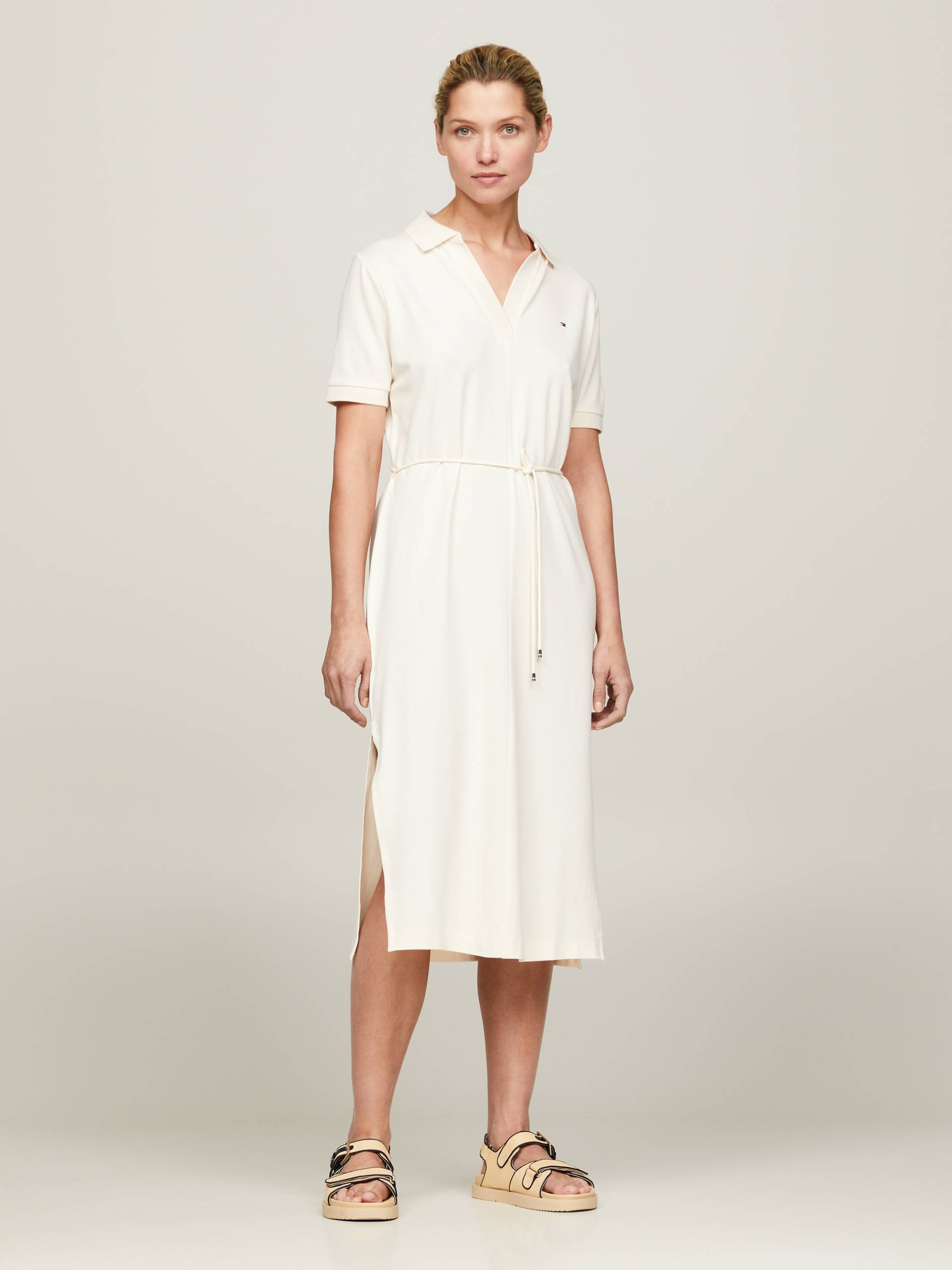 Tommy Hilfiger Polokleid »OPN PLKT LYLL POLO DRS WAIST DTL«, mit Seitenschlitzen Tommy Hilfiger Polokleid »OPN PLKT LYLL POLO DRS WAIST DTL«, mit Seitenschlitzen von TOMMY HILFIGER