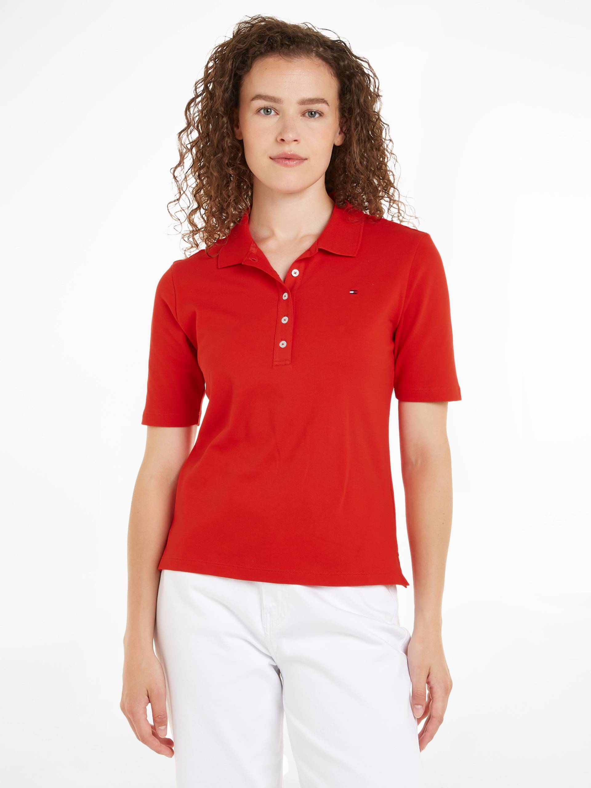 Tommy Hilfiger Poloshirt, mit Logostickerei von TOMMY HILFIGER