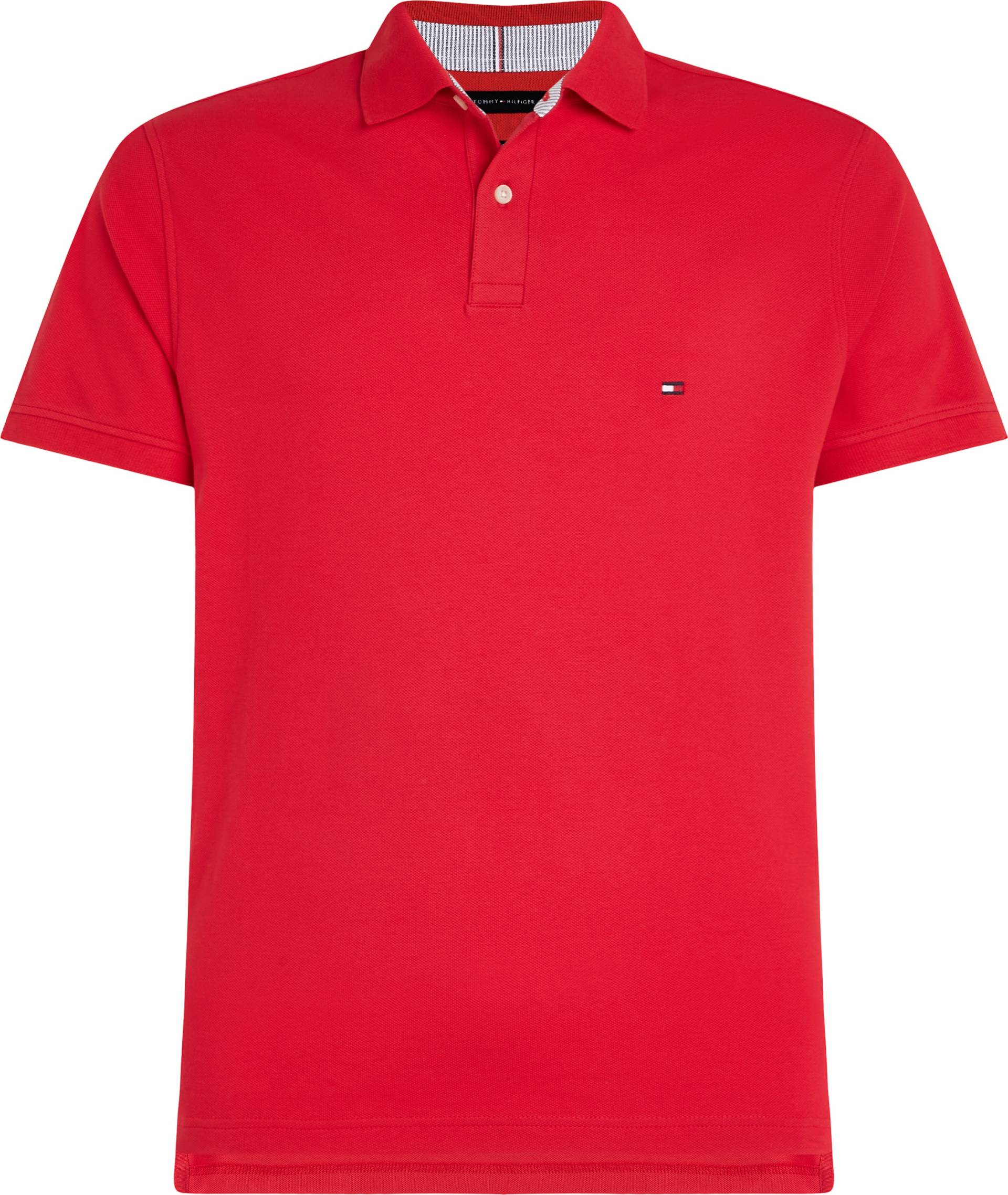 Tommy Hilfiger Poloshirt »1985 REGULAR POLO«, mit Tommy Hilfiger Kontraststreifen innen am Kragen von TOMMY HILFIGER