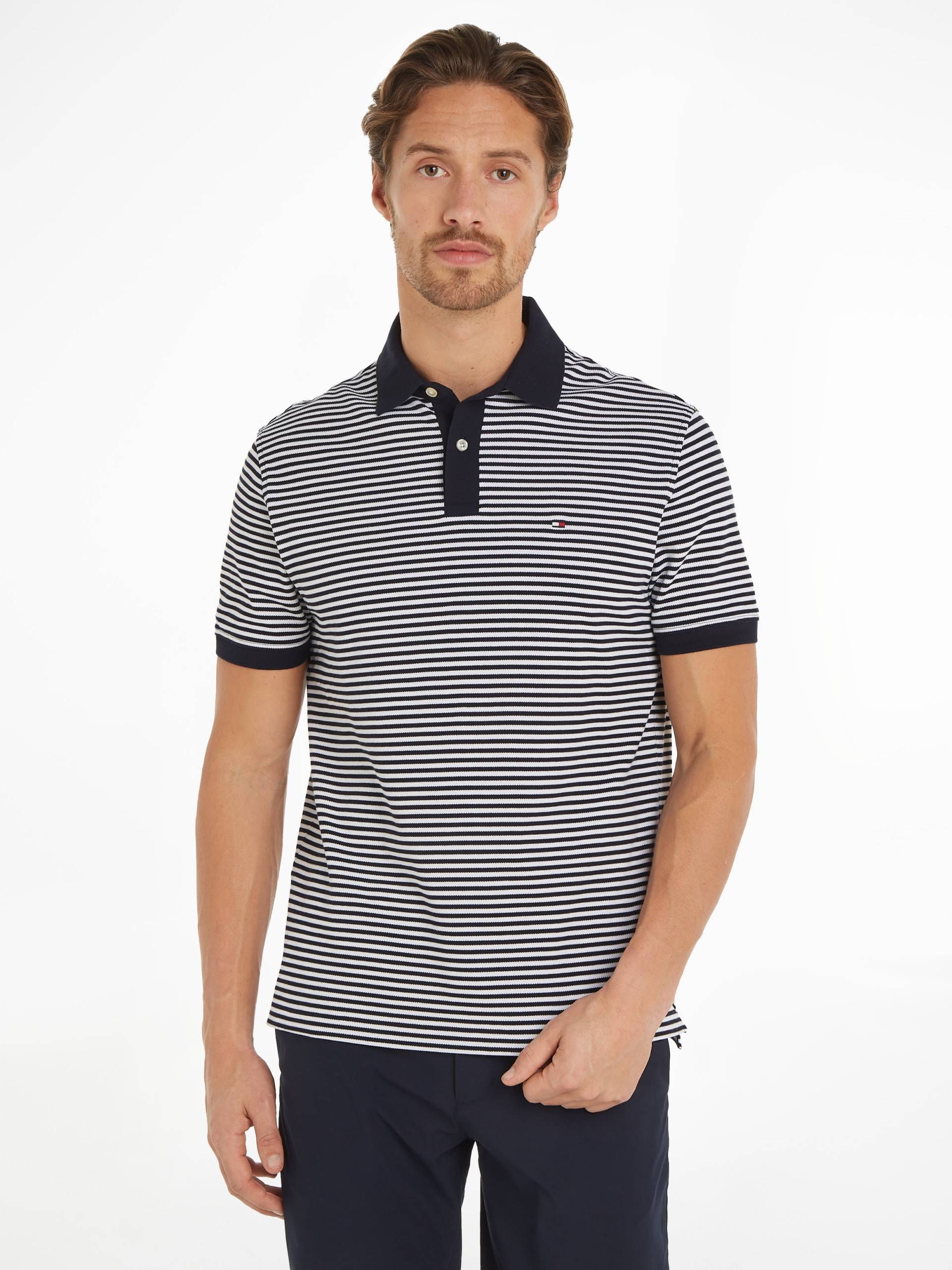 Tommy Hilfiger Poloshirt »1985 REGULAR POLO«, fein gestreift von TOMMY HILFIGER