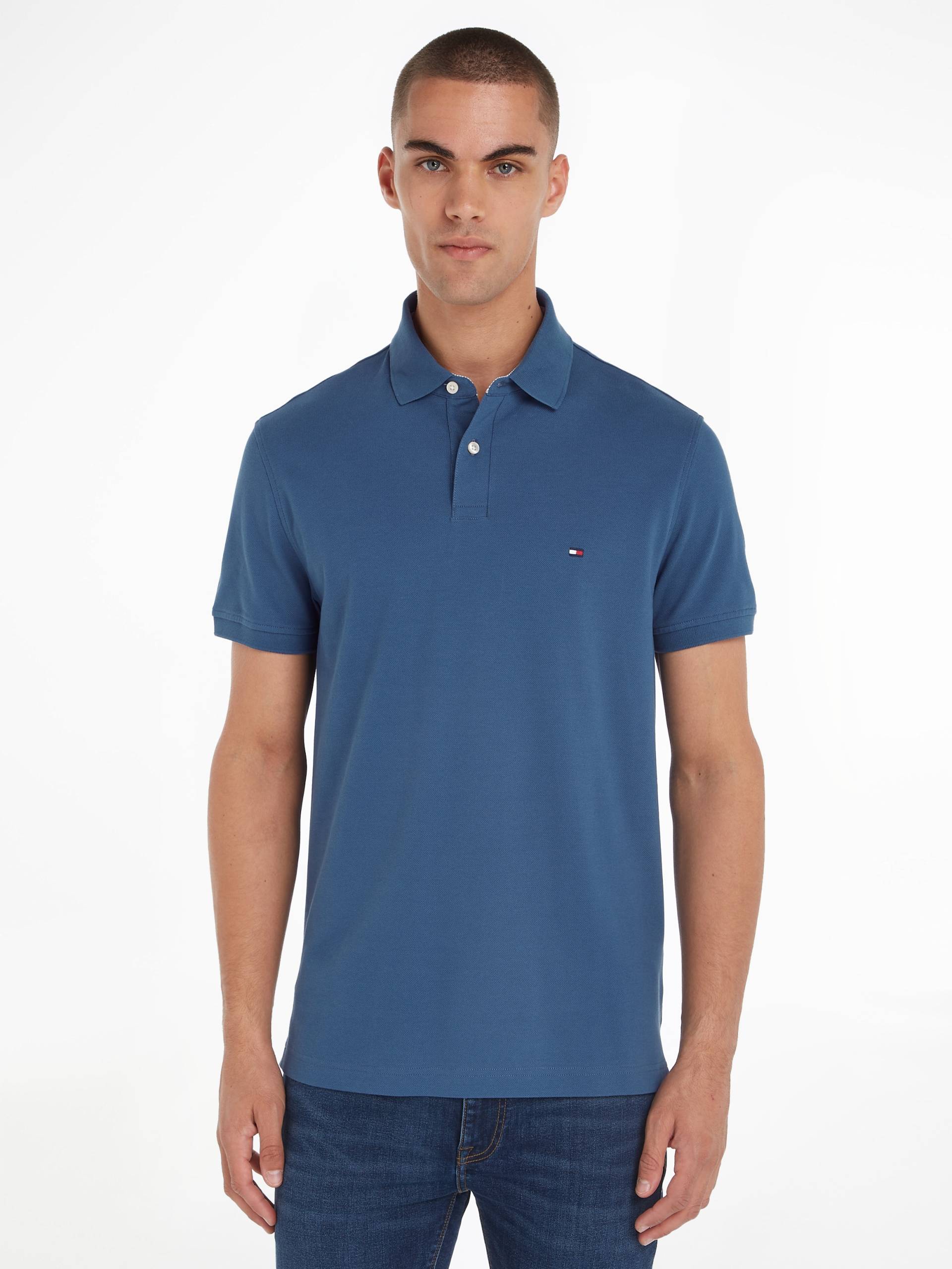 Tommy Hilfiger Poloshirt »1985 REGULAR POLO«, mit Tommy Hilfiger Kontraststreifen innen am Kragen von TOMMY HILFIGER