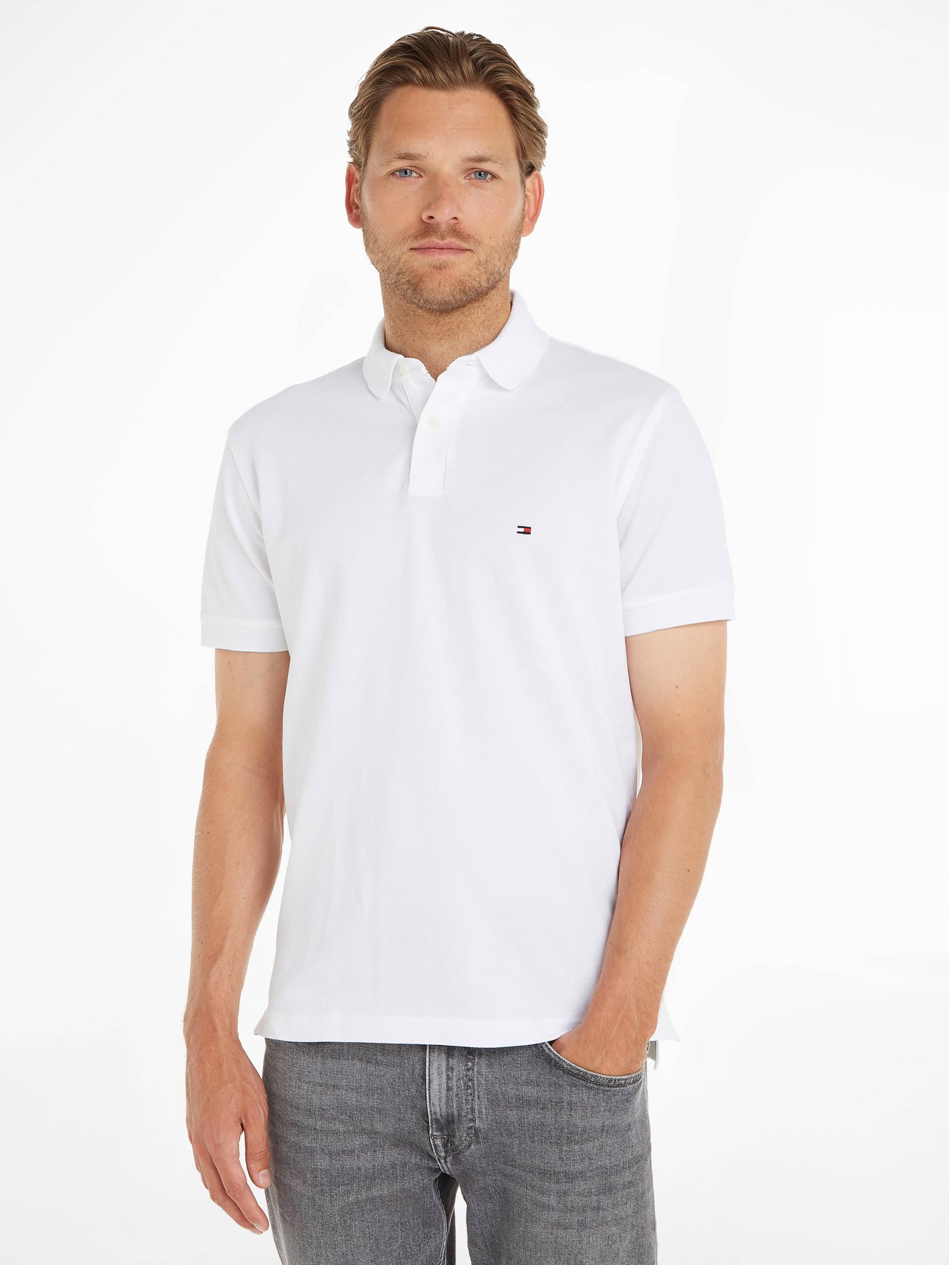 Tommy Hilfiger Poloshirt »1985 REGULAR POLO«, aus hochwertiger Baumwoll-Piqué-Qualität Tommy Hilfiger Poloshirt »1985 REGULAR POLO«, aus hochwertiger Baumwoll-Piqué-Qualität von TOMMY HILFIGER