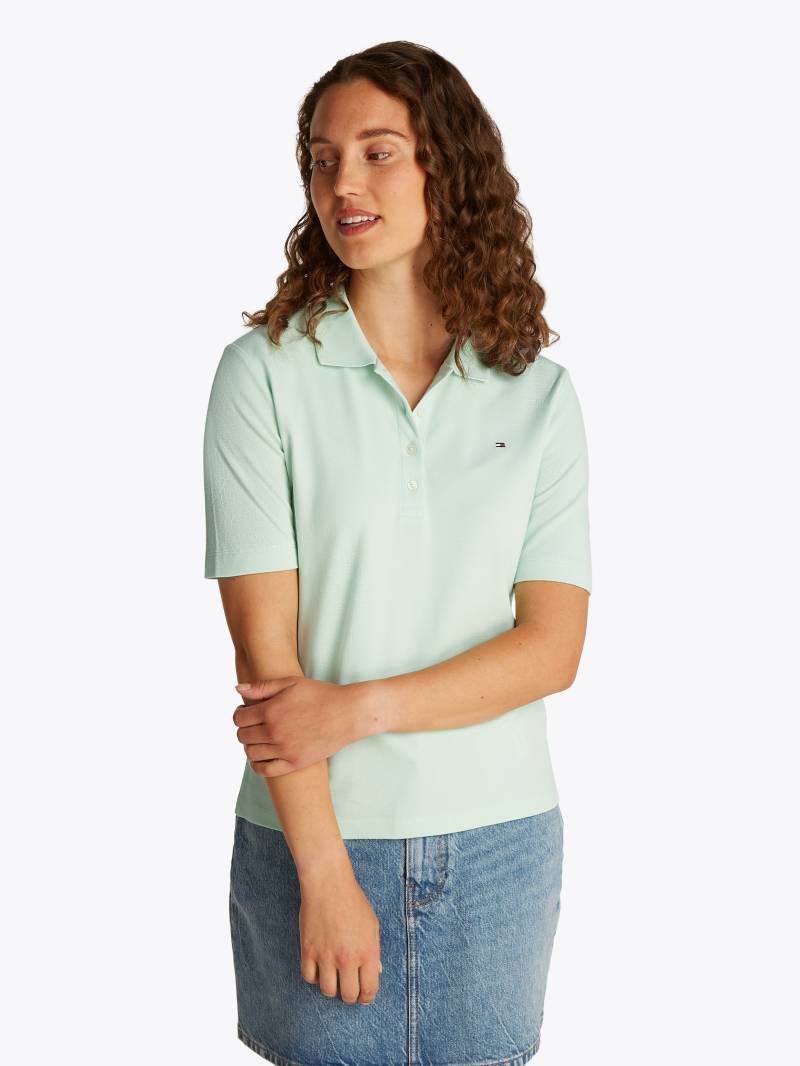 Tommy Hilfiger Poloshirt »1985 Regular Fit Pique Premium Polo«, mit Logo-Stickerei, mit Seitenschlitzen von TOMMY HILFIGER