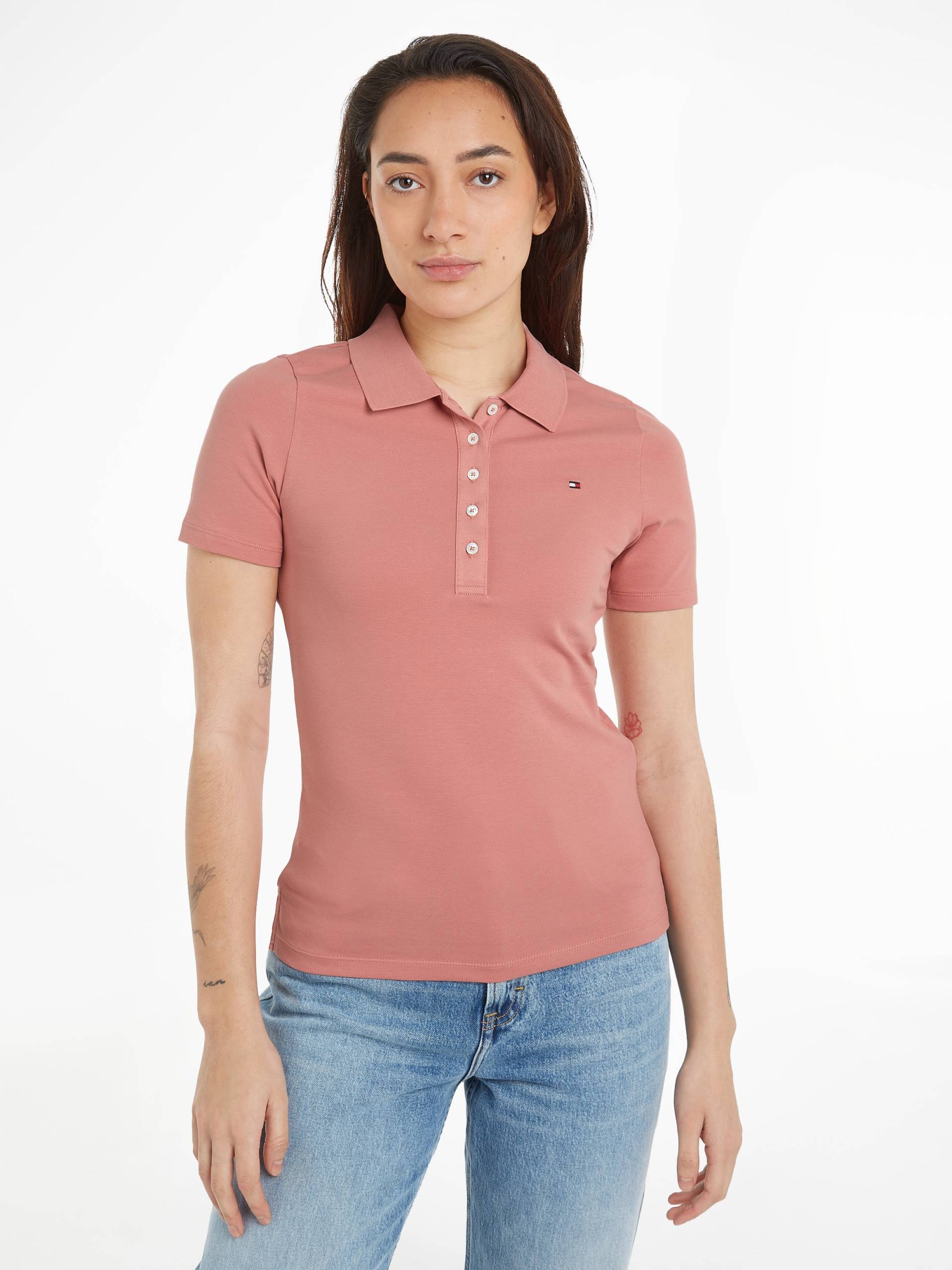 Tommy Hilfiger Poloshirt »1985 SLIM PIQUE POLO SS«, mit dezenter Tommy Hilfiger Logostickerei von TOMMY HILFIGER