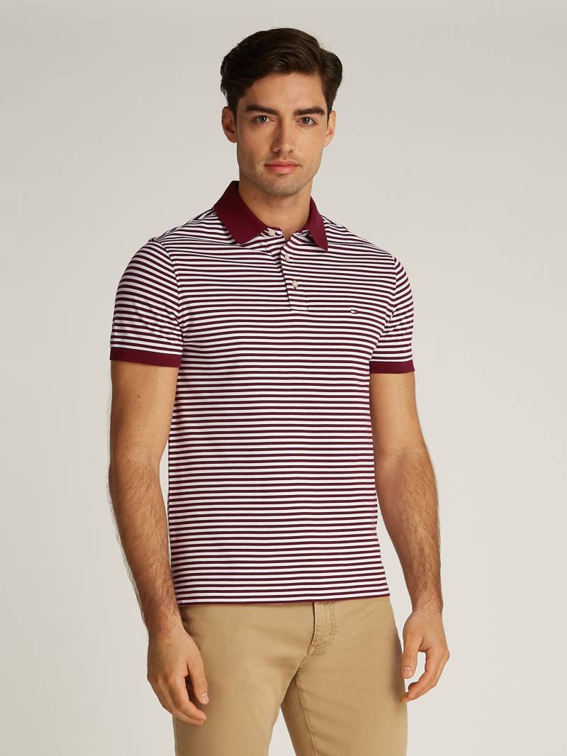 Tommy Hilfiger Poloshirt »1985 SLIM POLO«, aus leicht strukturiertem Piqué-Material von TOMMY HILFIGER