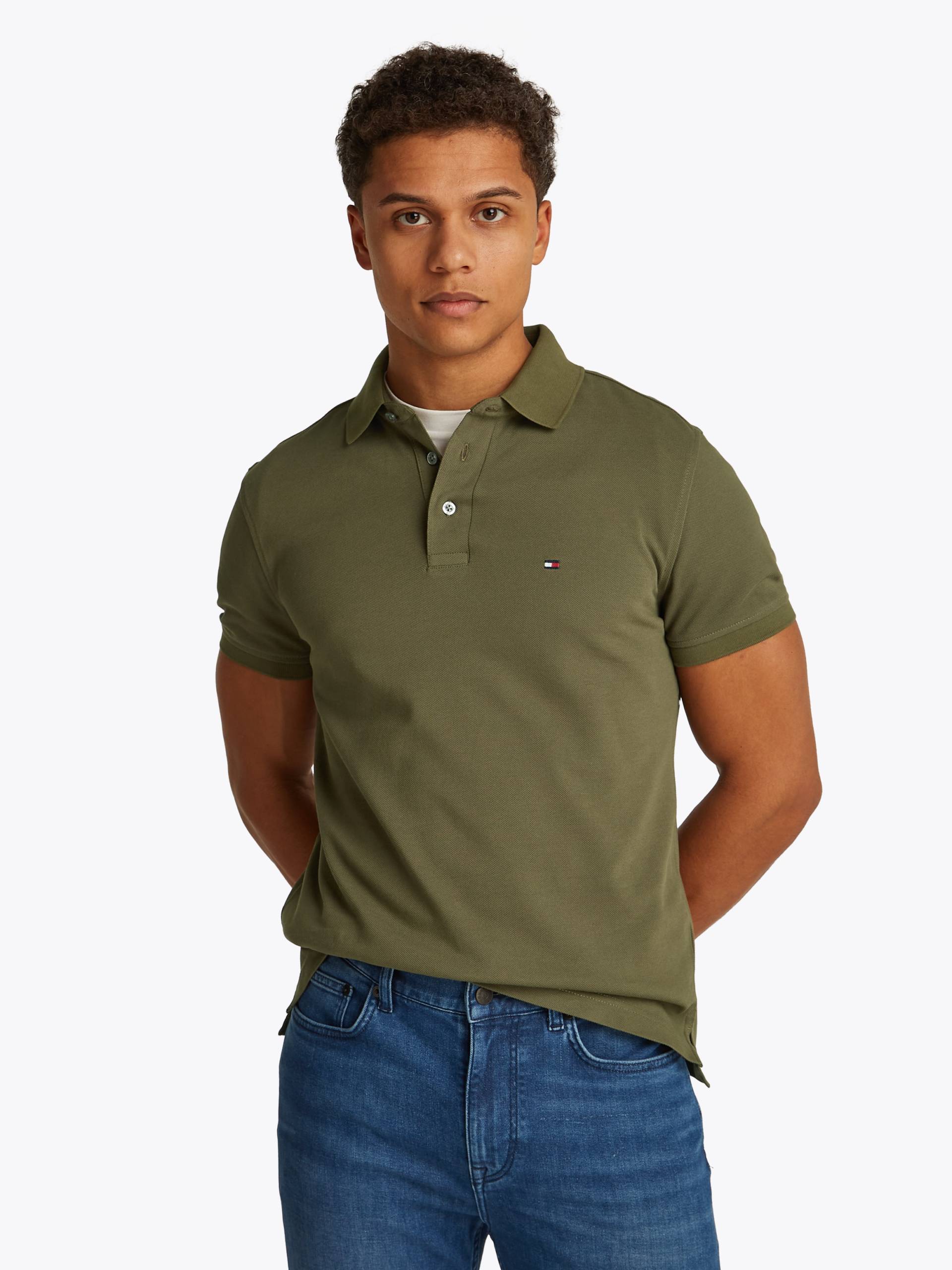 Tommy Hilfiger Poloshirt »1985 SLIM POLO«, aus leicht strukturiertem Piqué-Material von TOMMY HILFIGER