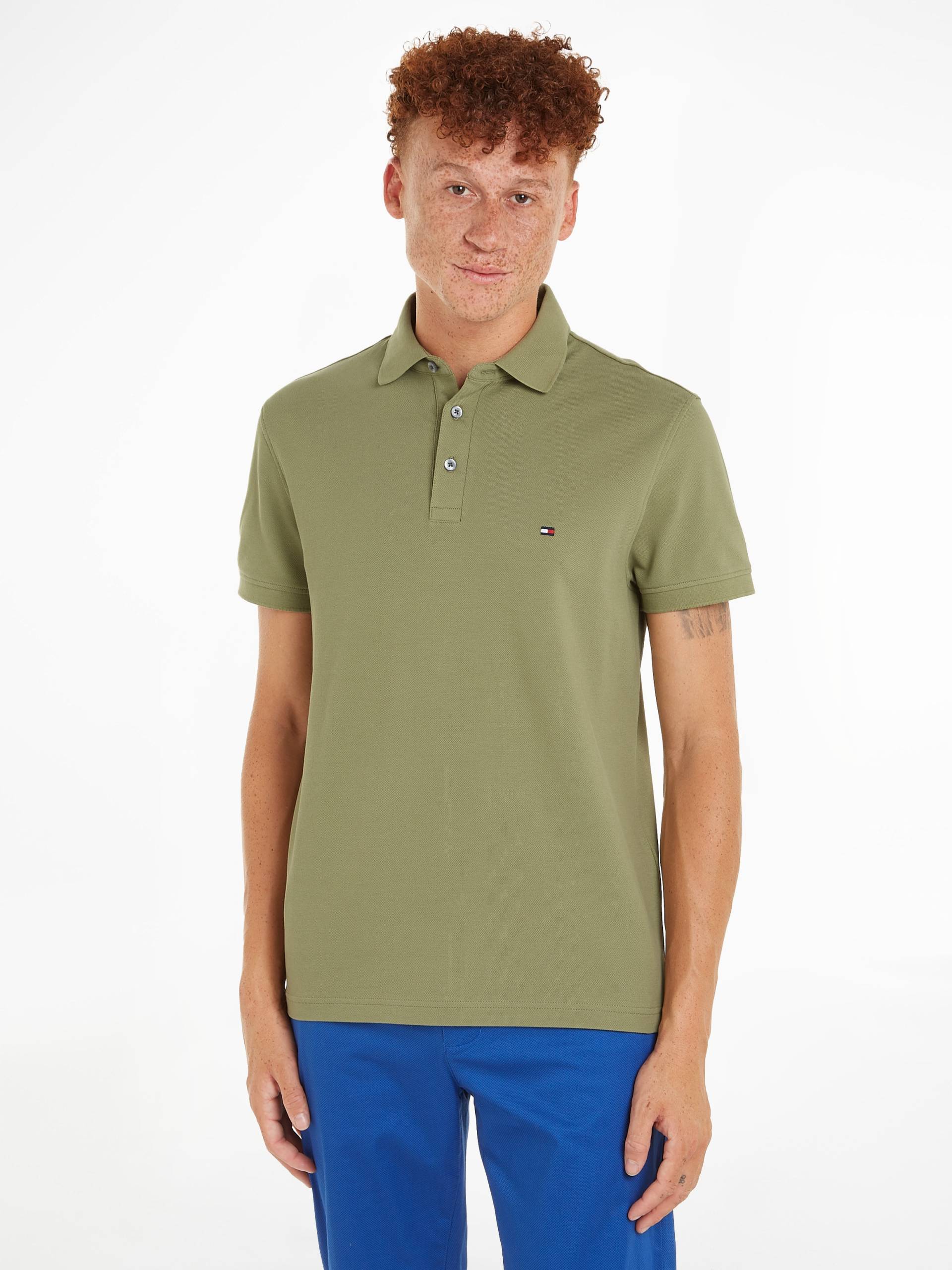 Tommy Hilfiger Poloshirt »1985 SLIM POLO«, aus leicht strukturiertem Piqué-Material von TOMMY HILFIGER