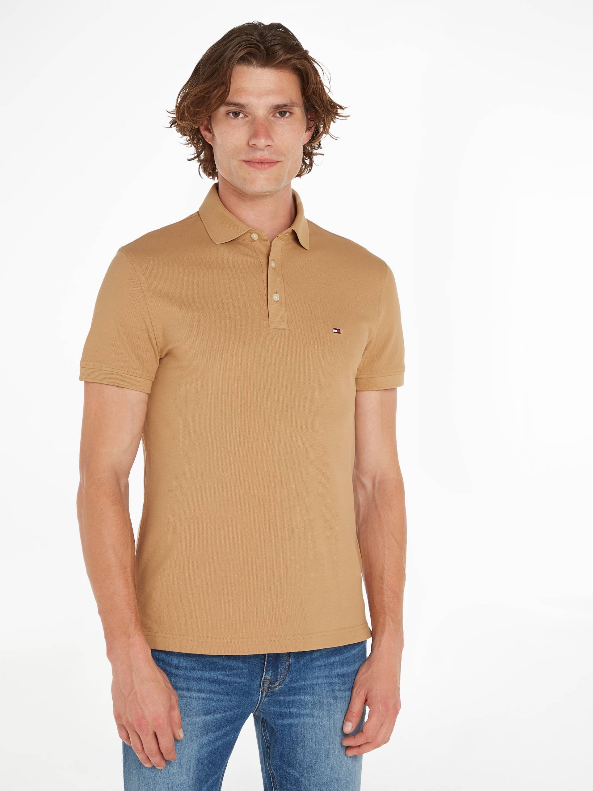 Tommy Hilfiger Poloshirt »1985 SLIM POLO«, aus leicht strukturiertem Piqué-Material von TOMMY HILFIGER