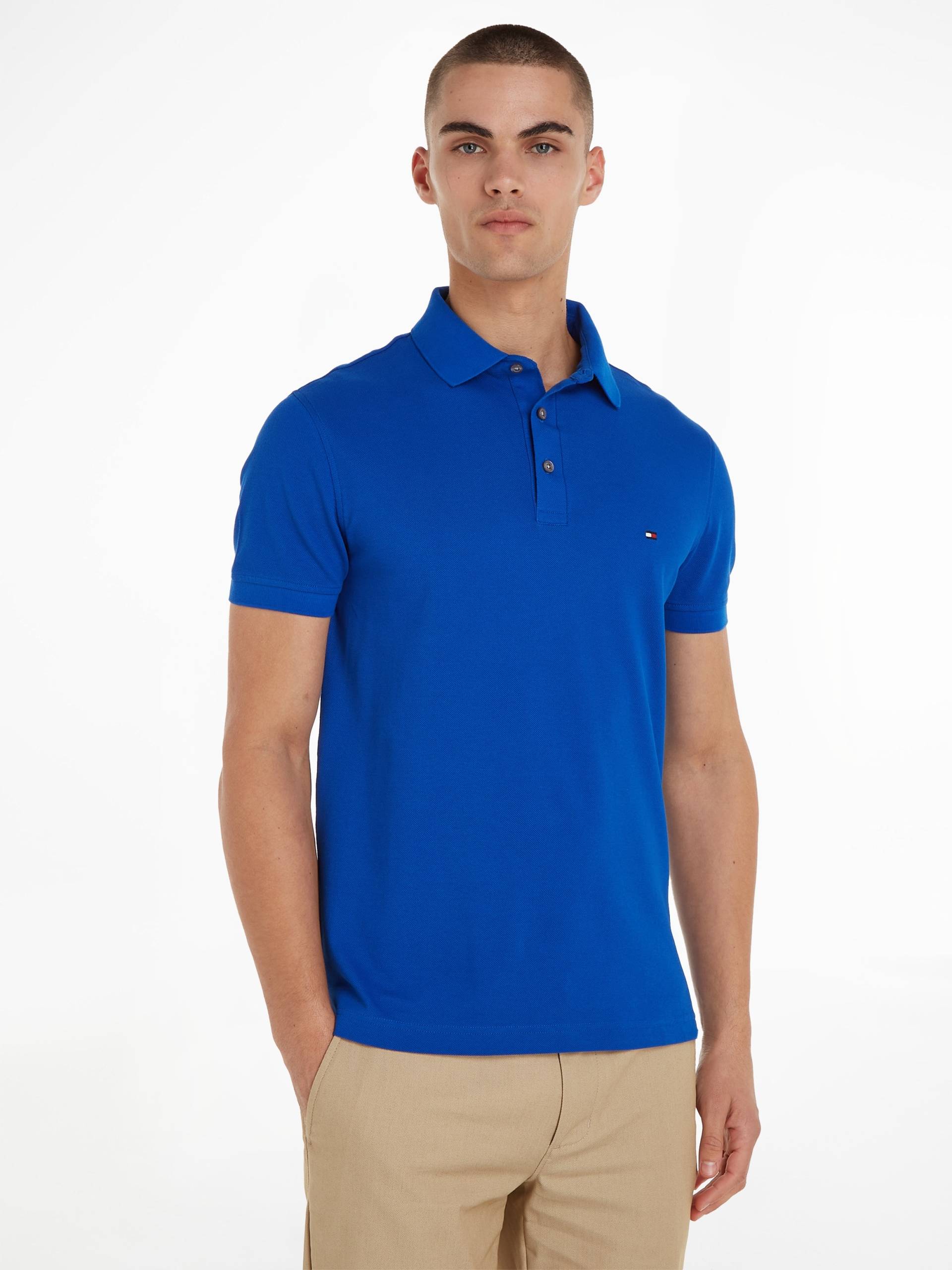 Tommy Hilfiger Poloshirt »1985 SLIM POLO«, aus leicht strukturiertem Piqué-Material von TOMMY HILFIGER