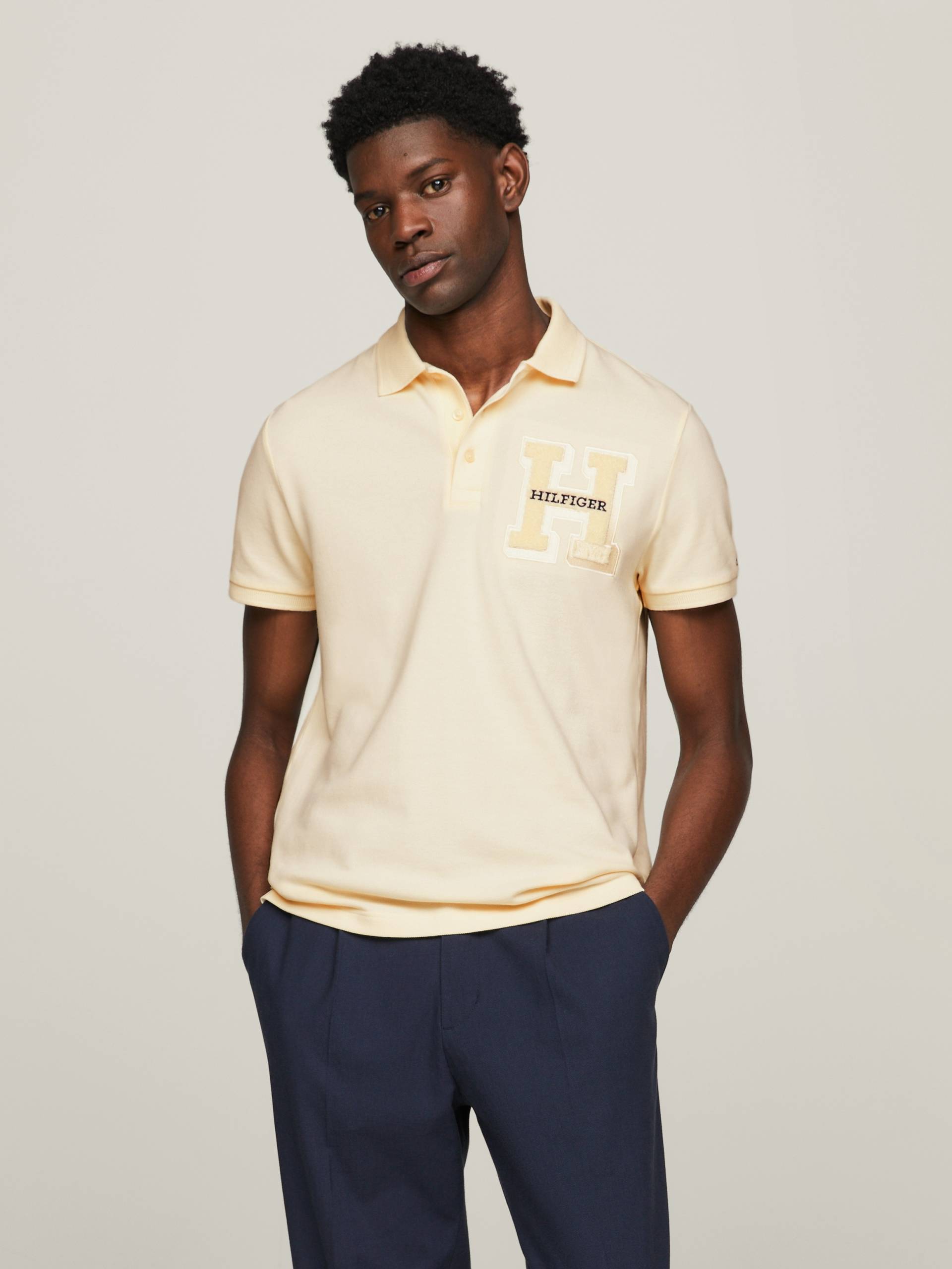 Tommy Hilfiger Poloshirt »BOUCLE H EMBRO REG POLO« von TOMMY HILFIGER