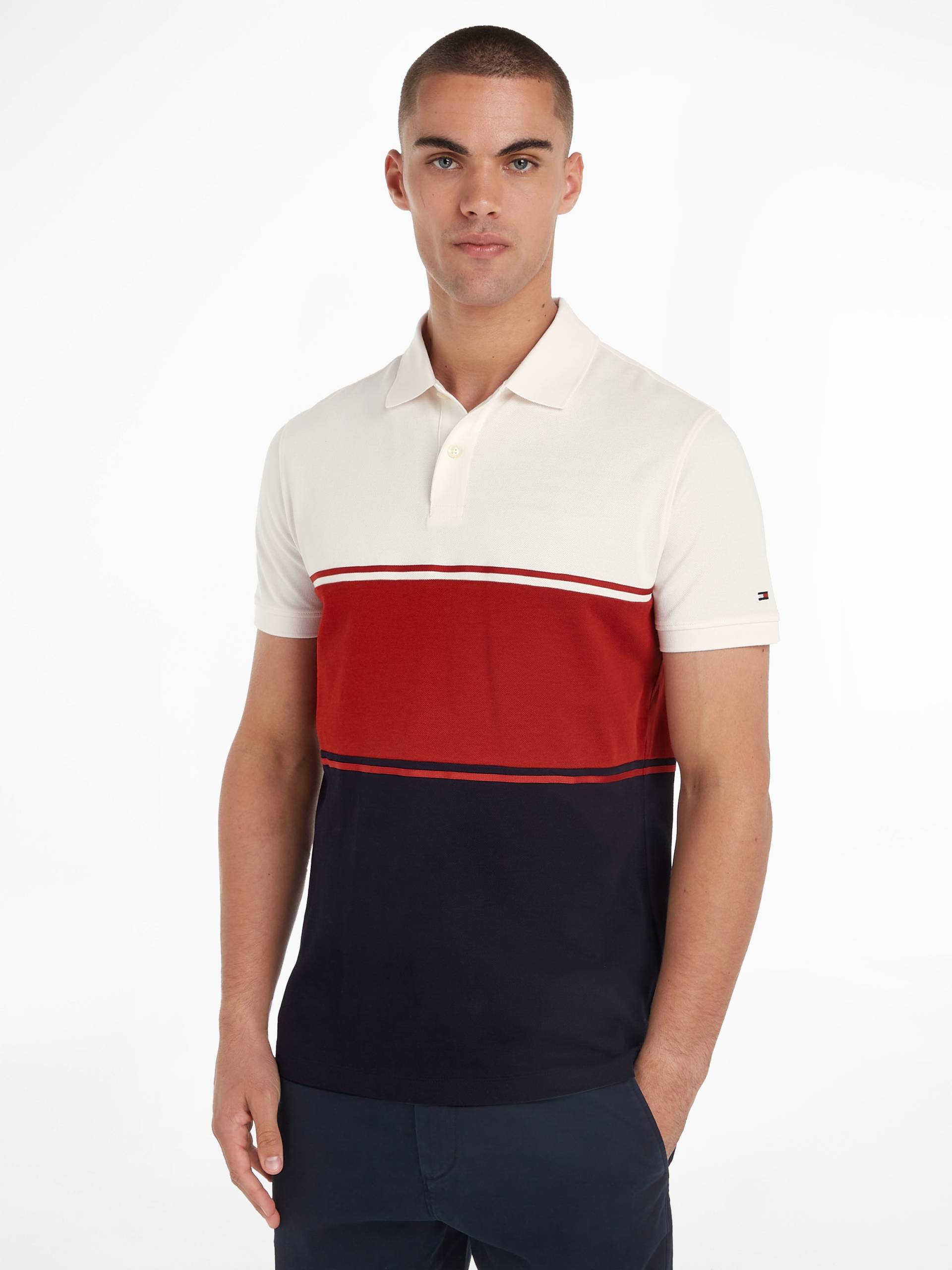 Tommy Hilfiger Poloshirt »COLORBLOCK REG POLO« von TOMMY HILFIGER