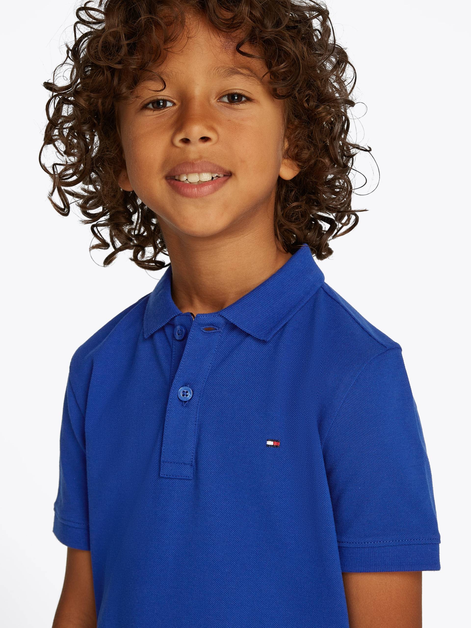 Tommy Hilfiger Poloshirt »FLAG POLO SS«, mit Logostickerei von TOMMY HILFIGER