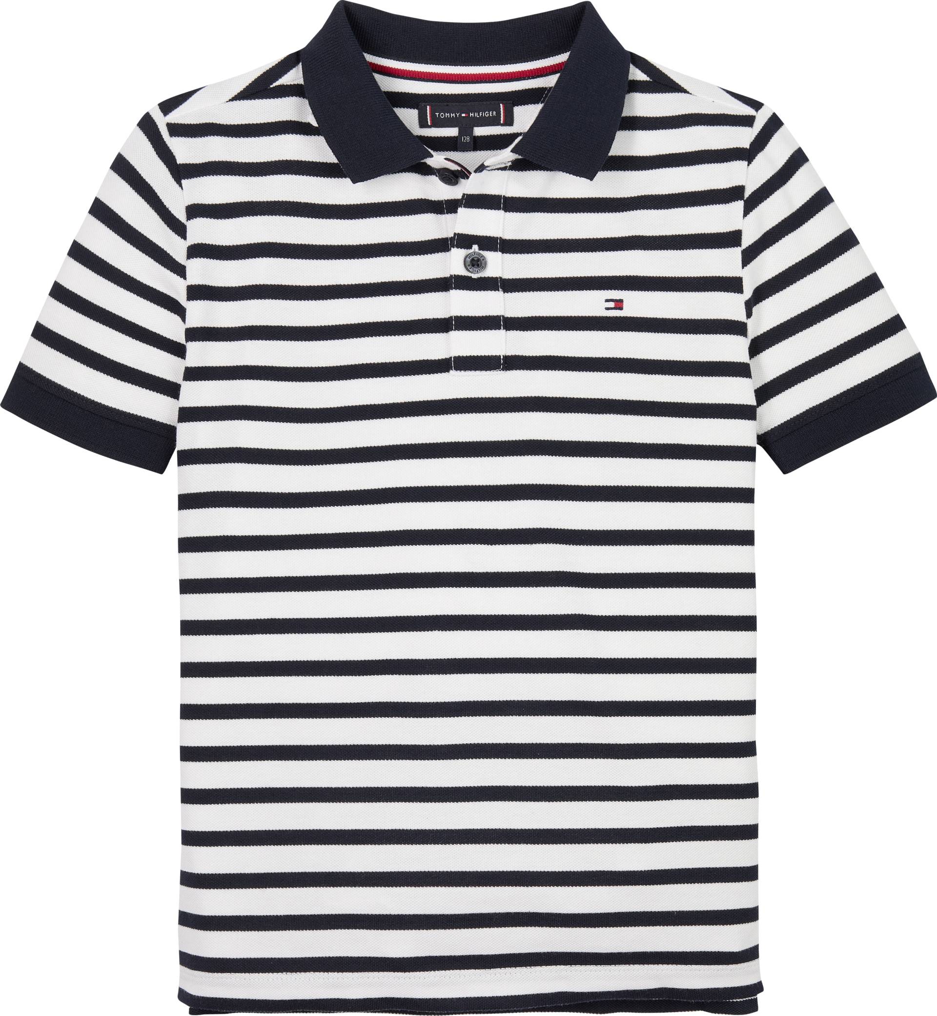 Tommy Hilfiger Poloshirt »FLAG POLO SS«, mit Logostickerei Tommy Hilfiger Poloshirt »FLAG POLO SS«, mit Logostickerei von TOMMY HILFIGER