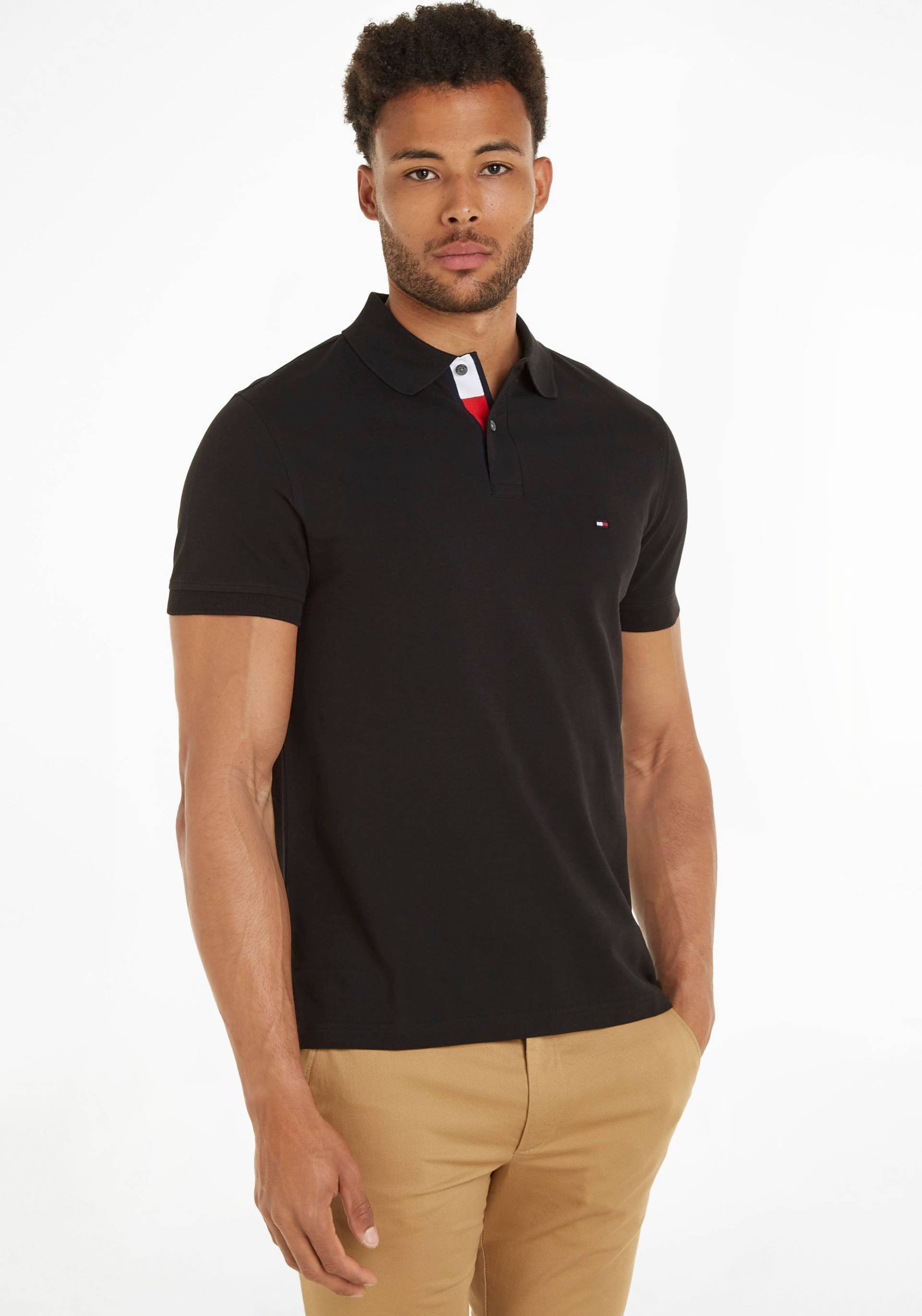 Tommy Hilfiger Poloshirt »FLAG UNDER PLACKET REG POLO« von TOMMY HILFIGER