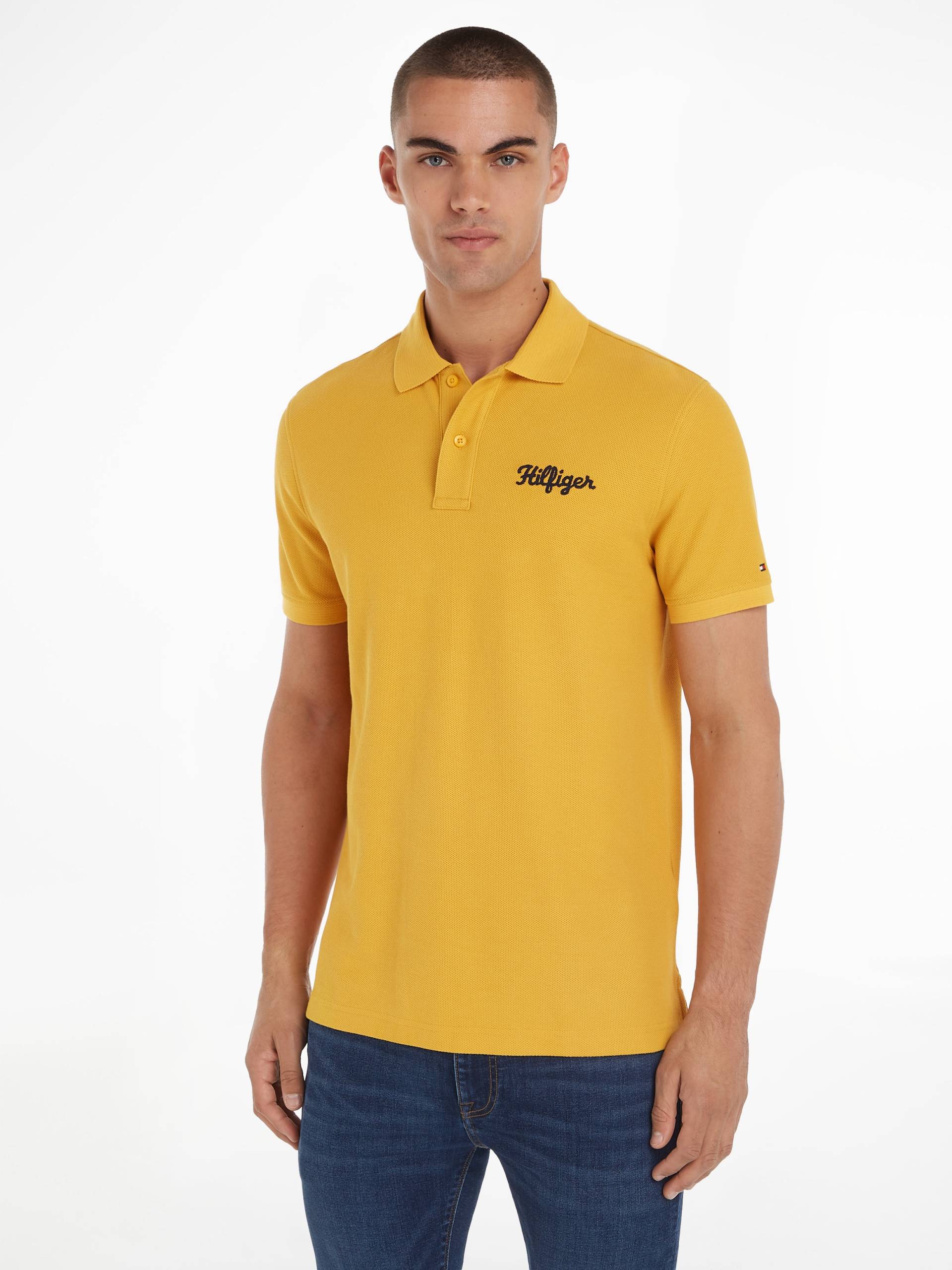 Tommy Hilfiger Poloshirt »HILFIGER CHAINSTITCH REG POLO« Tommy Hilfiger Poloshirt »HILFIGER CHAINSTITCH REG POLO« von TOMMY HILFIGER