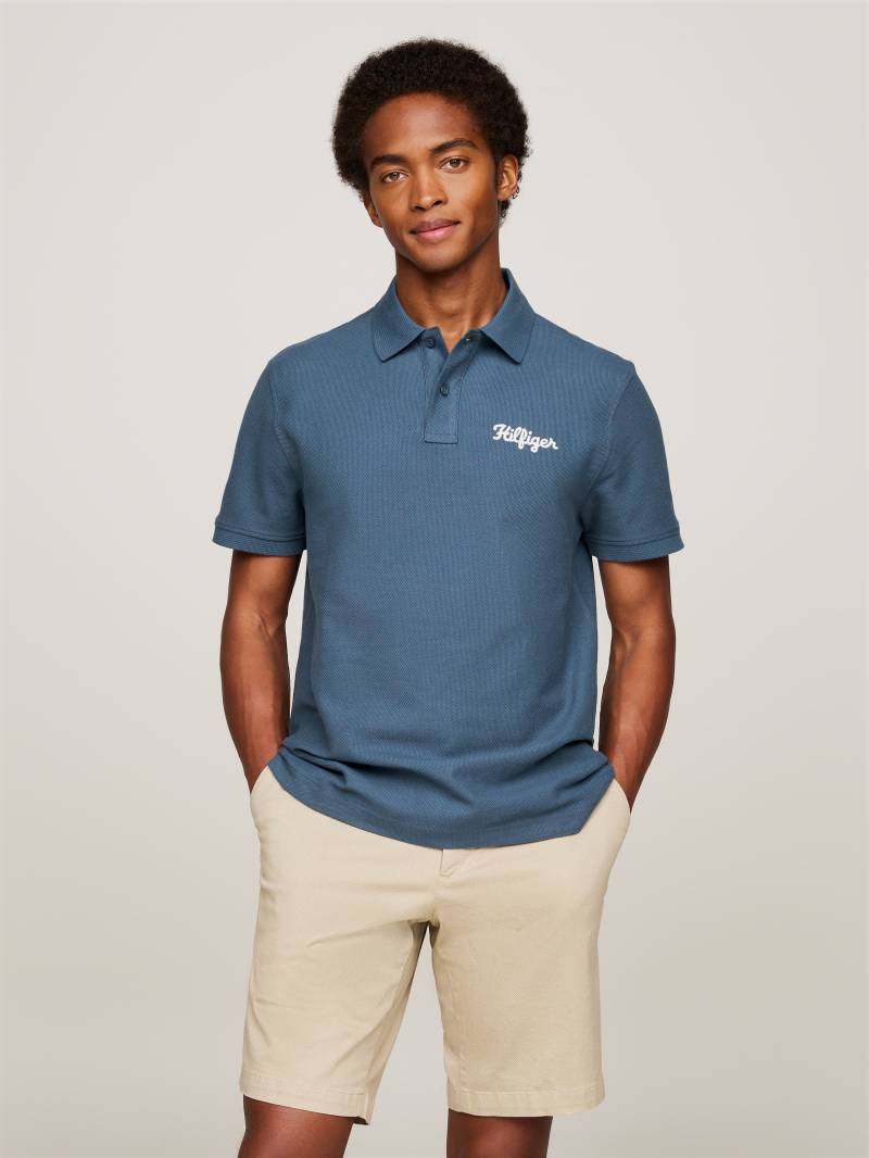 Tommy Hilfiger Poloshirt »HILFIGER CHAINSTITCH REG POLO« von TOMMY HILFIGER