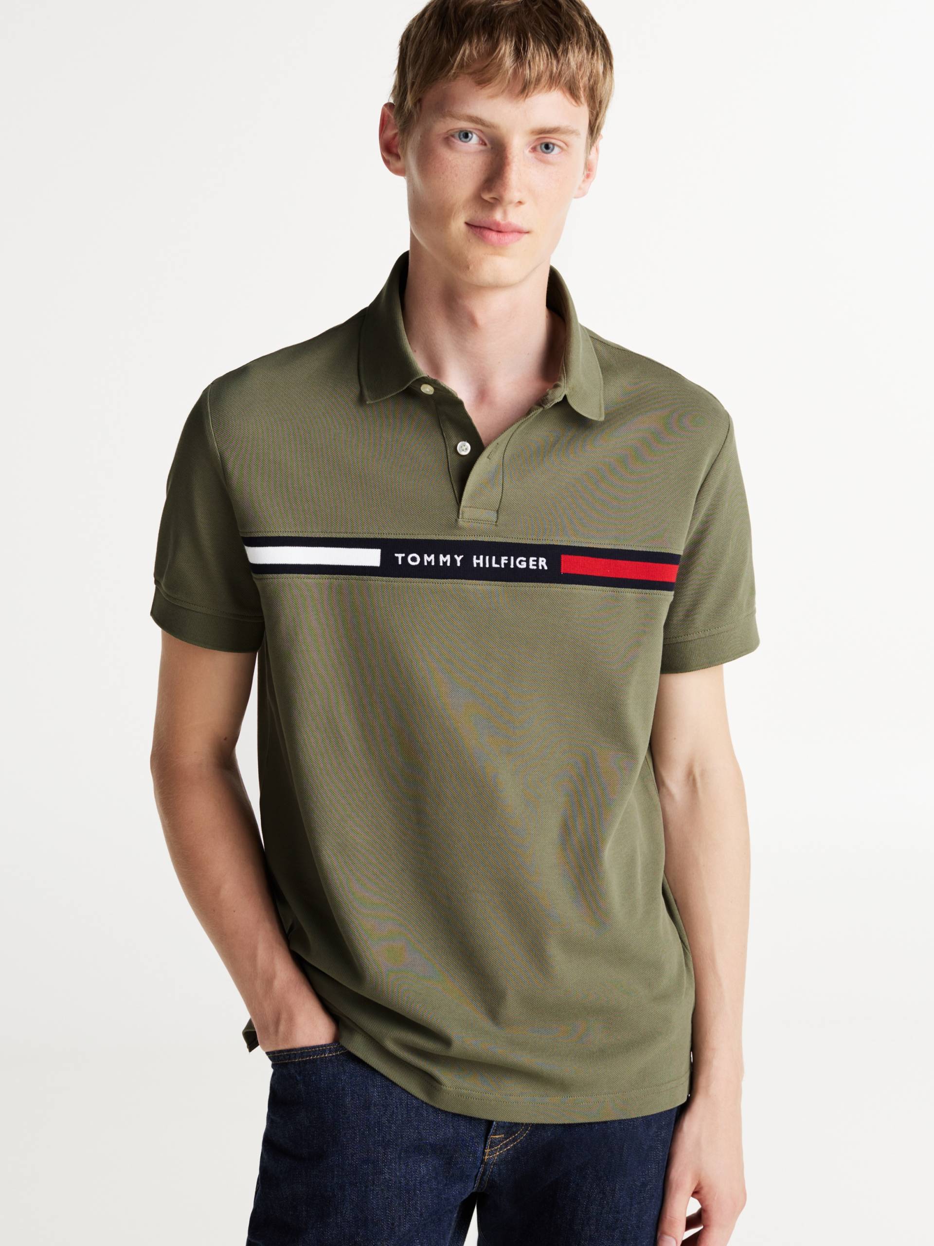 Tommy Hilfiger Poloshirt »HILFIGER CHEST INSERT REG POLO« von TOMMY HILFIGER