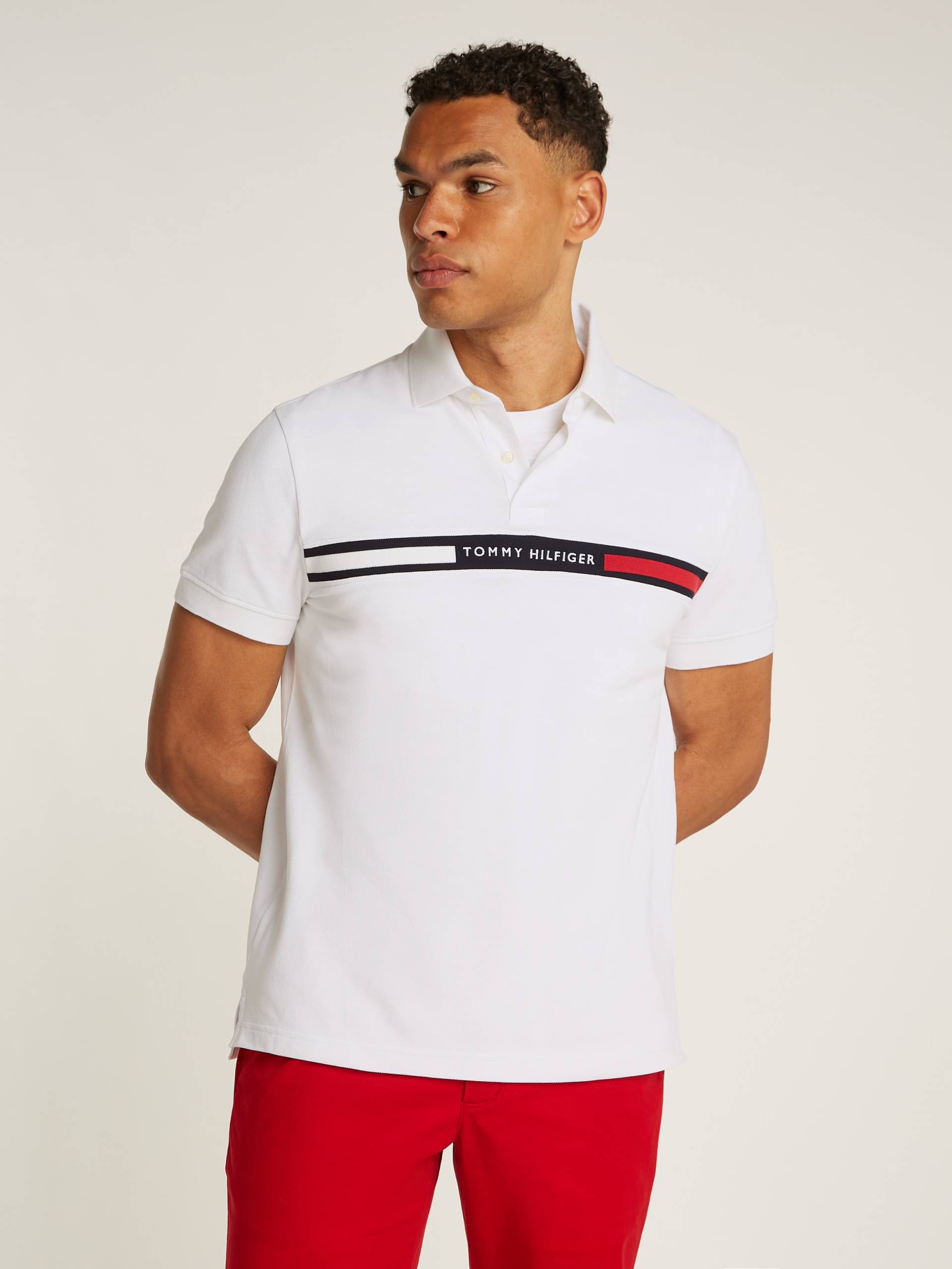 Tommy Hilfiger Poloshirt »HILFIGER CHEST INSERT REG POLO« Tommy Hilfiger Poloshirt »HILFIGER CHEST INSERT REG POLO« von TOMMY HILFIGER