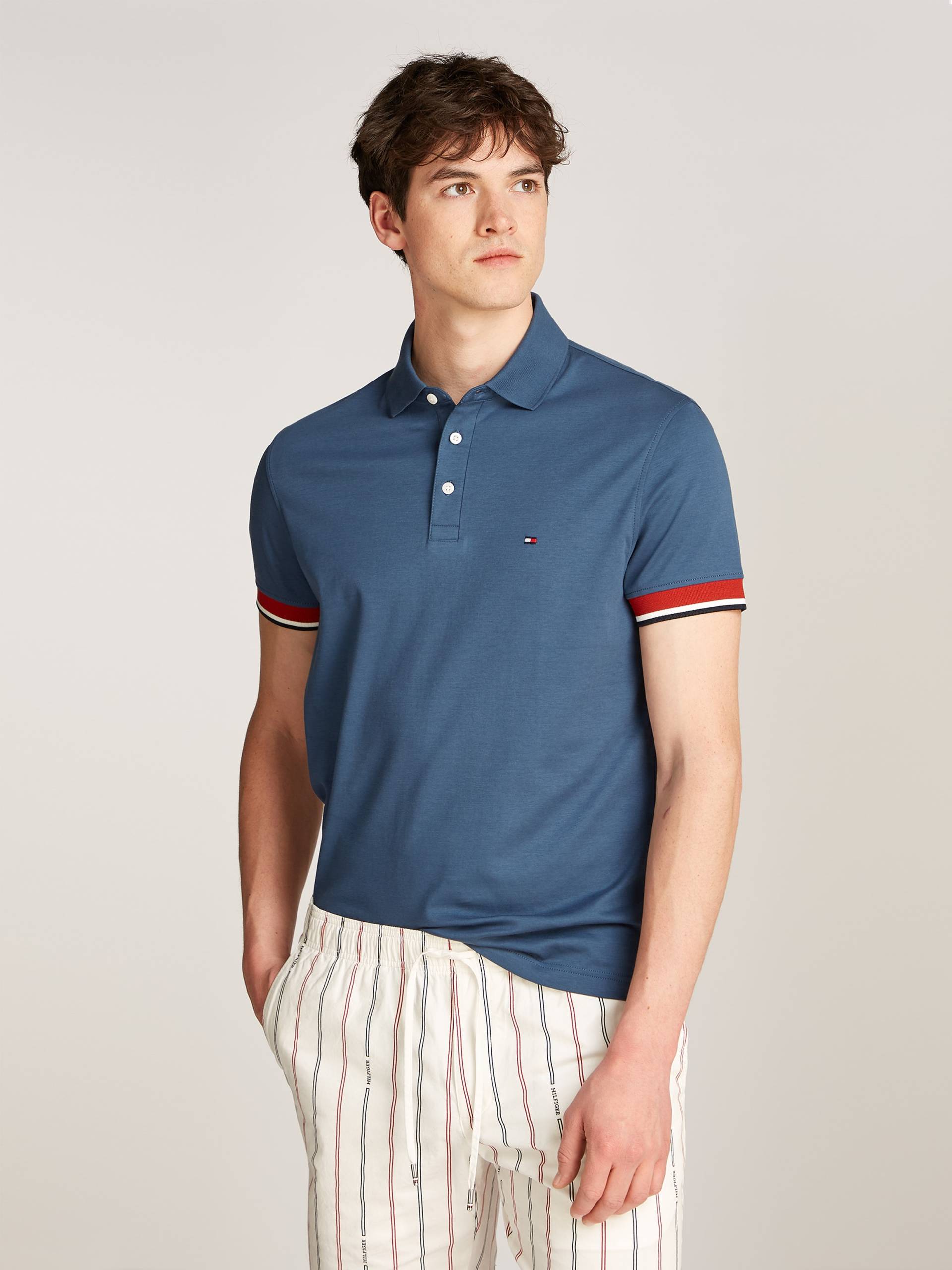 Tommy Hilfiger Poloshirt »INTERLOCK SLEEVE DETAIL REG POLO« von TOMMY HILFIGER