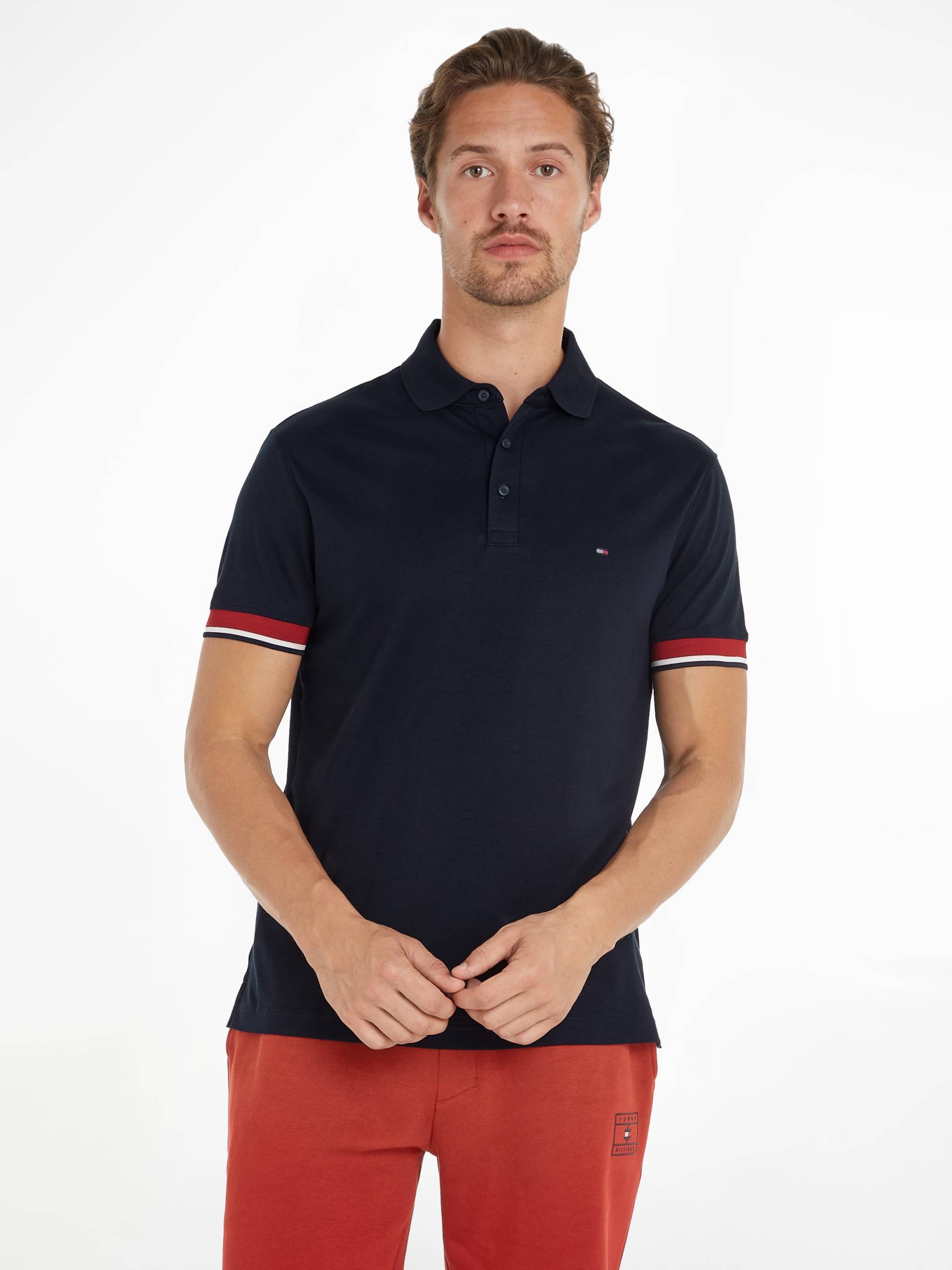 Tommy Hilfiger Poloshirt »INTERLOCK SLEEVE DETAIL REG POLO« von TOMMY HILFIGER