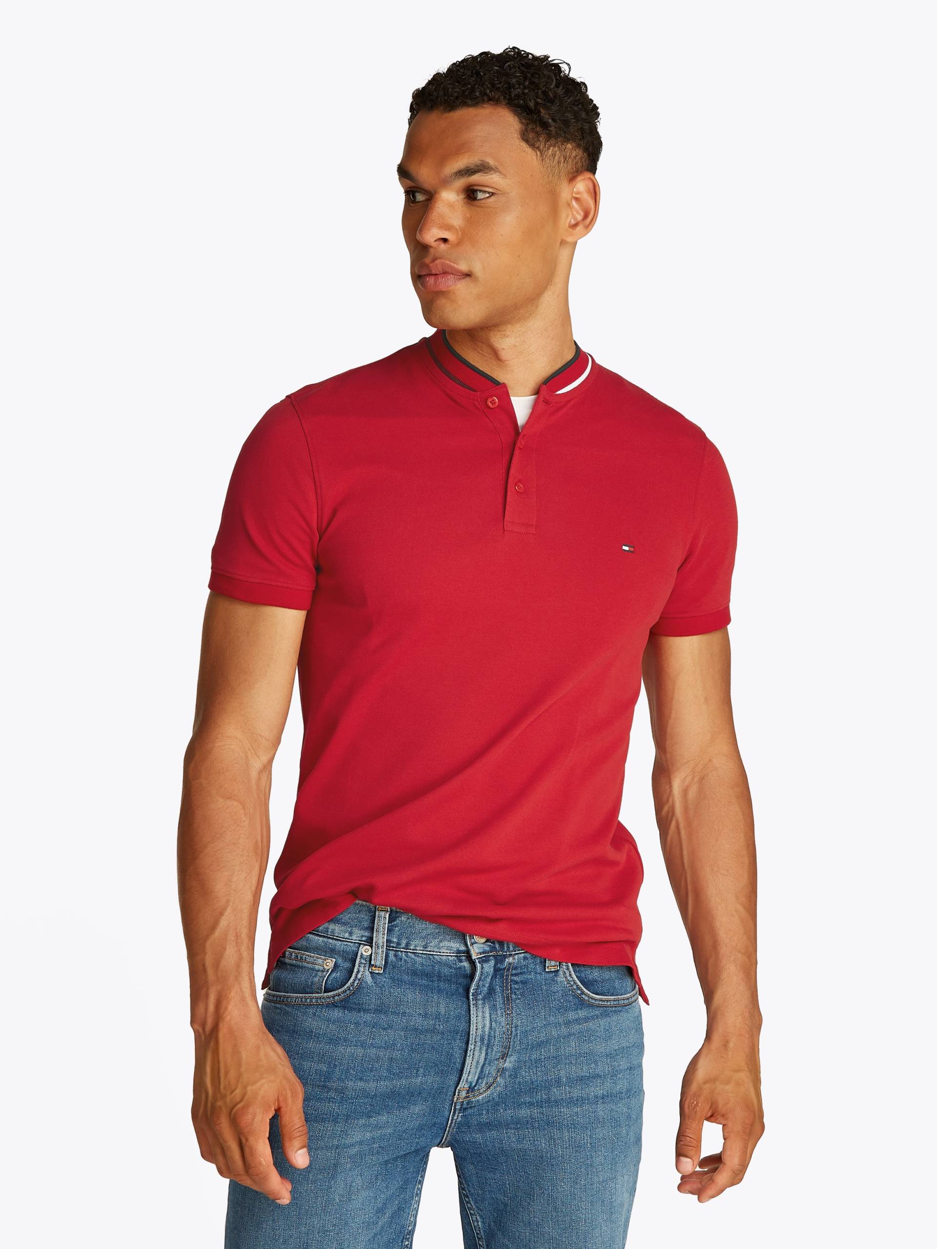 Tommy Hilfiger Poloshirt »MAO RWB TIPPED SLIM POLO« Tommy Hilfiger Poloshirt »MAO RWB TIPPED SLIM POLO« von TOMMY HILFIGER
