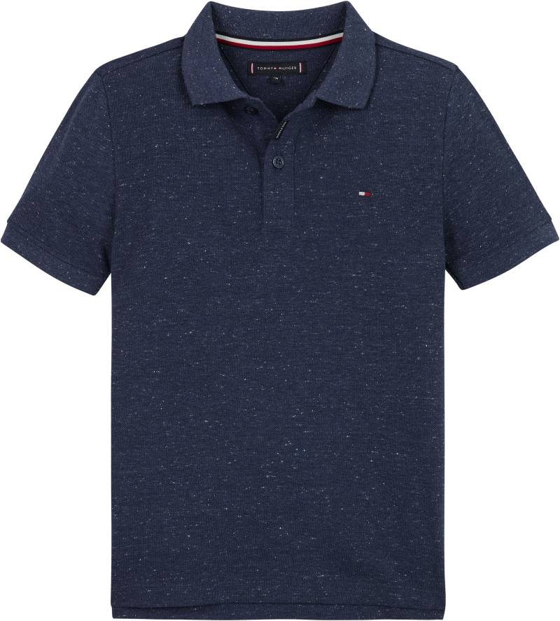 Tommy Hilfiger Poloshirt »MONOTYPE MELANGE REGULAR POLO SS«, Kinder bis 16 Jahre mit Logostickerei von TOMMY HILFIGER