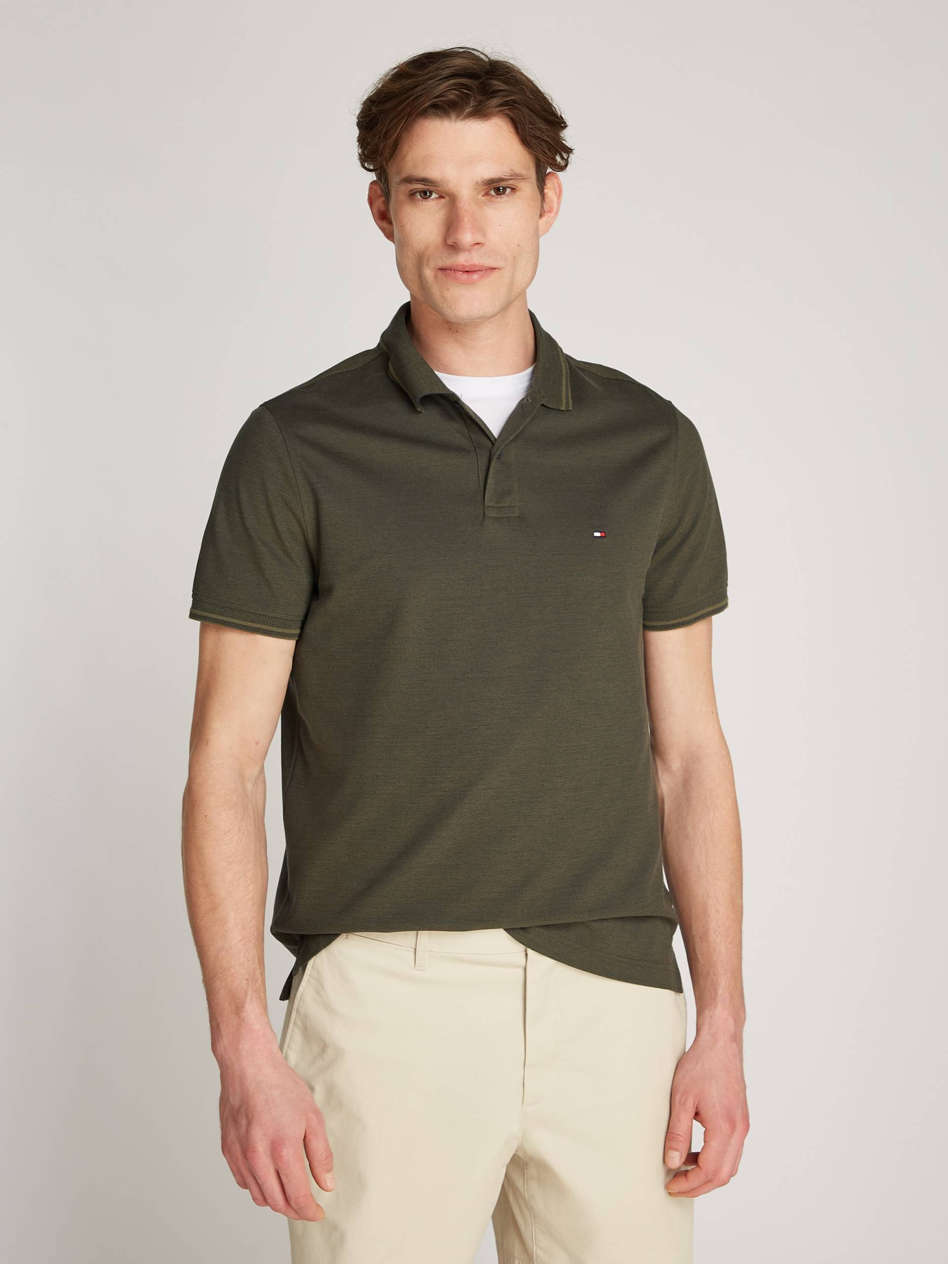 Tommy Hilfiger Poloshirt »OXFORD TWO TONE REG POLO« von TOMMY HILFIGER