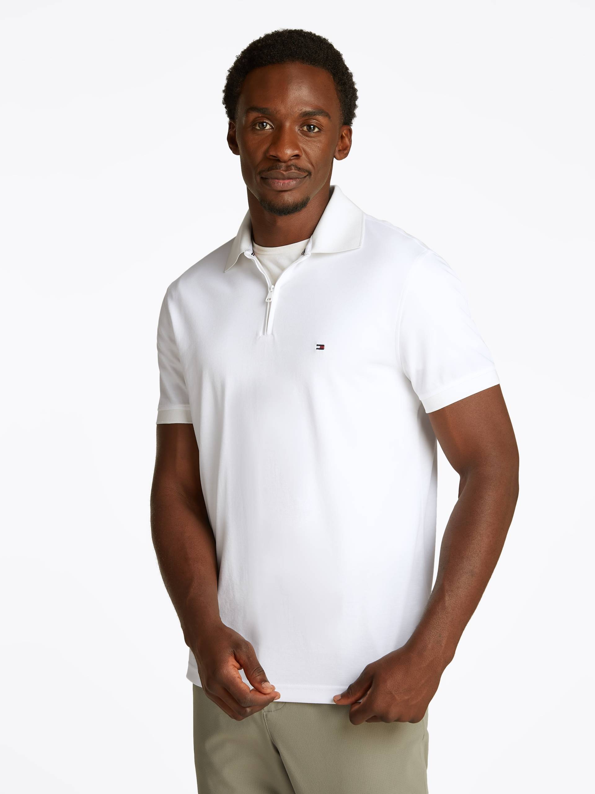 Tommy Hilfiger Poloshirt »PERFORMANCE OXFORD ZIP REG POLO« Tommy Hilfiger Poloshirt »PERFORMANCE OXFORD ZIP REG POLO« von TOMMY HILFIGER