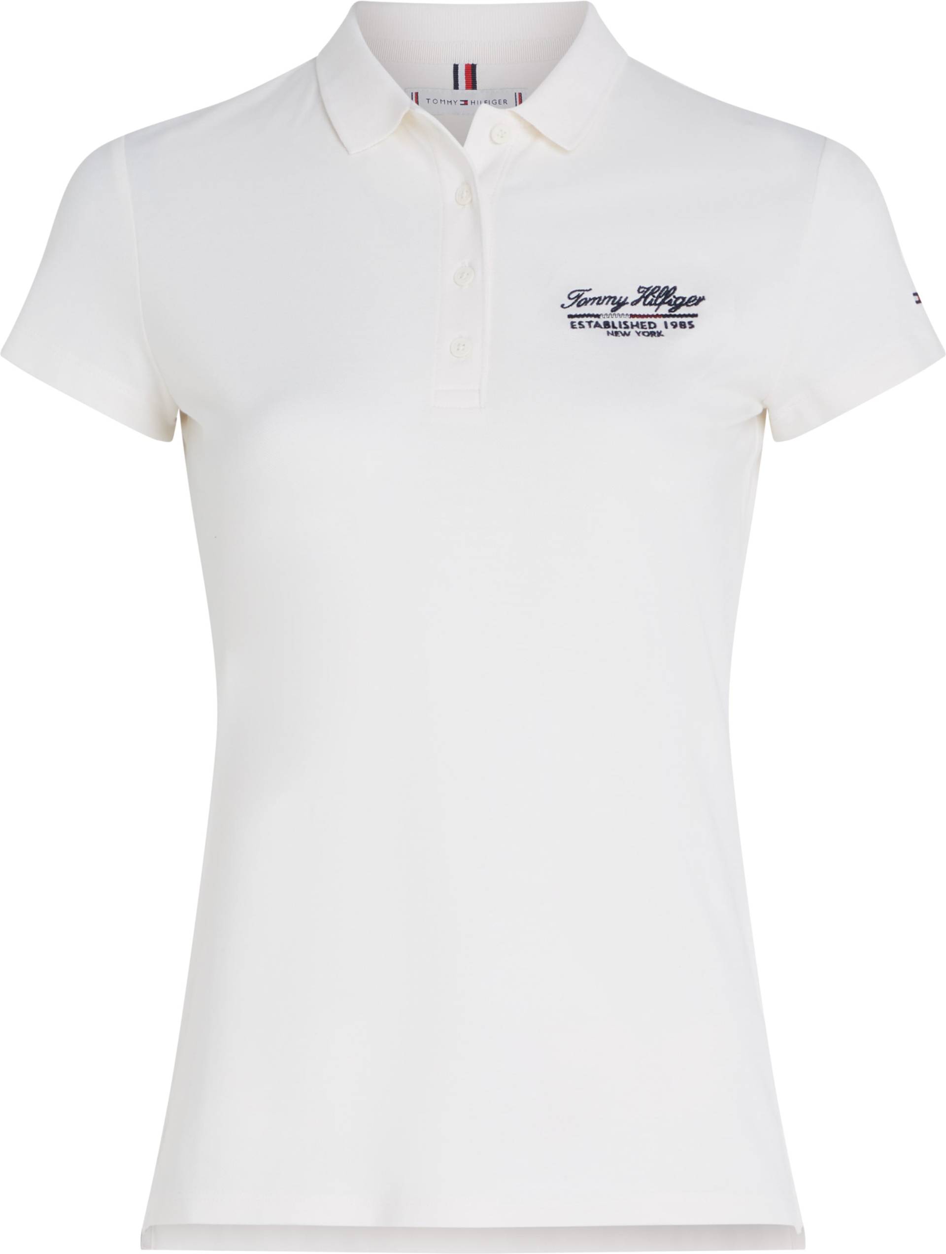 Tommy Hilfiger Poloshirt »SLIM SCRIPT GRAPHIC POLO SS«, mit Tommy Hilfiger Script Logo-Schriftzug von TOMMY HILFIGER