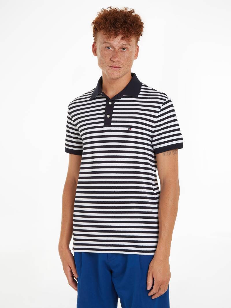 Tommy Hilfiger Poloshirt »1985 SLIM POLO«, fein gestreift von TOMMY HILFIGER