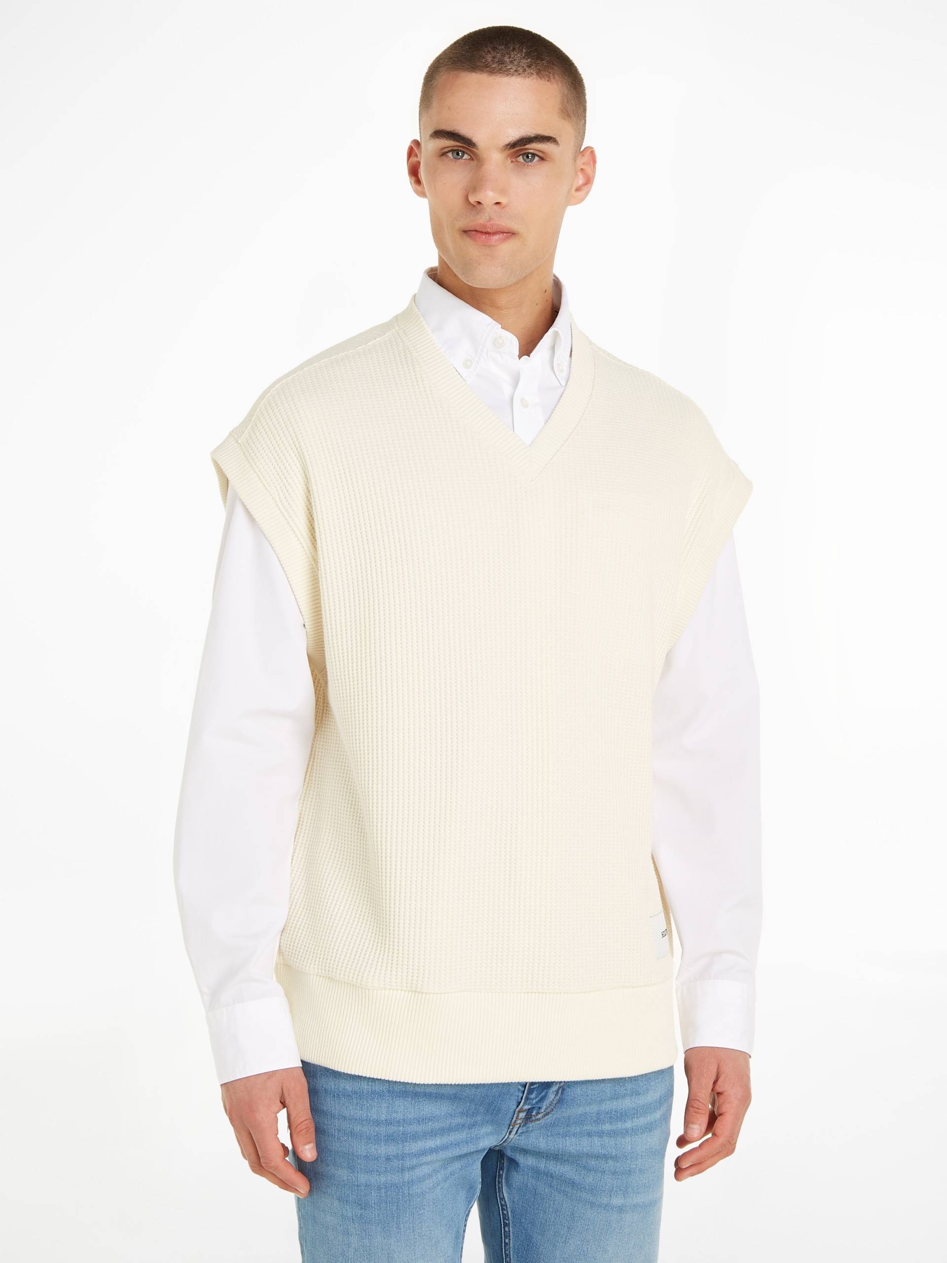 Tommy Hilfiger Pullunder »MONOTYPE WAFFLE VEST« Tommy Hilfiger Pullunder »MONOTYPE WAFFLE VEST« von TOMMY HILFIGER