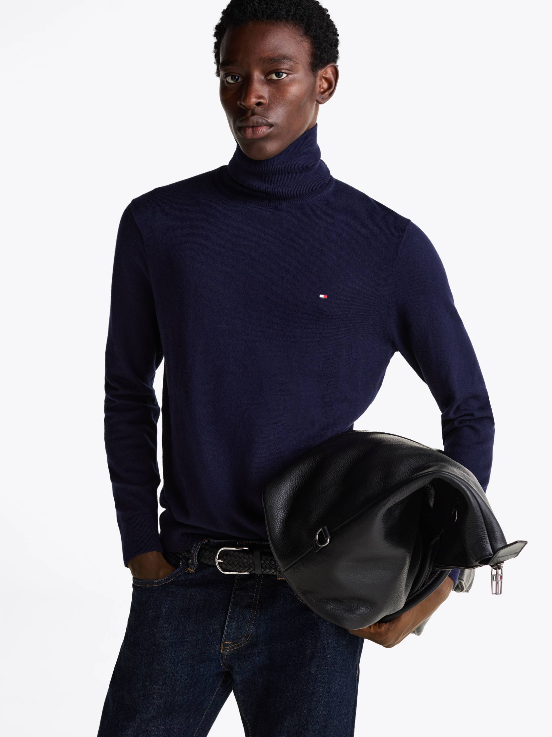 Tommy Hilfiger Rollkragenpullover »PIMA ORG CTN CASHMERE ROLL NECK« Tommy Hilfiger Rollkragenpullover »PIMA ORG CTN CASHMERE ROLL NECK« von TOMMY HILFIGER
