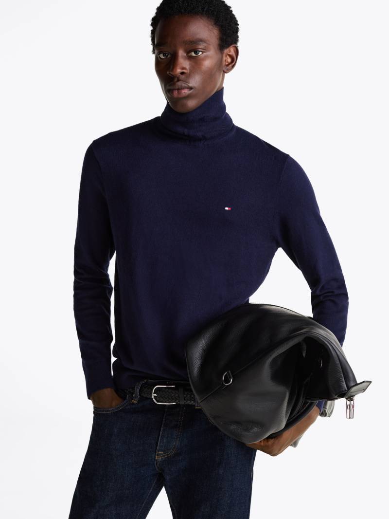 Tommy Hilfiger Rollkragenpullover »PIMA ORG CTN CASHMERE ROLL NECK« von TOMMY HILFIGER