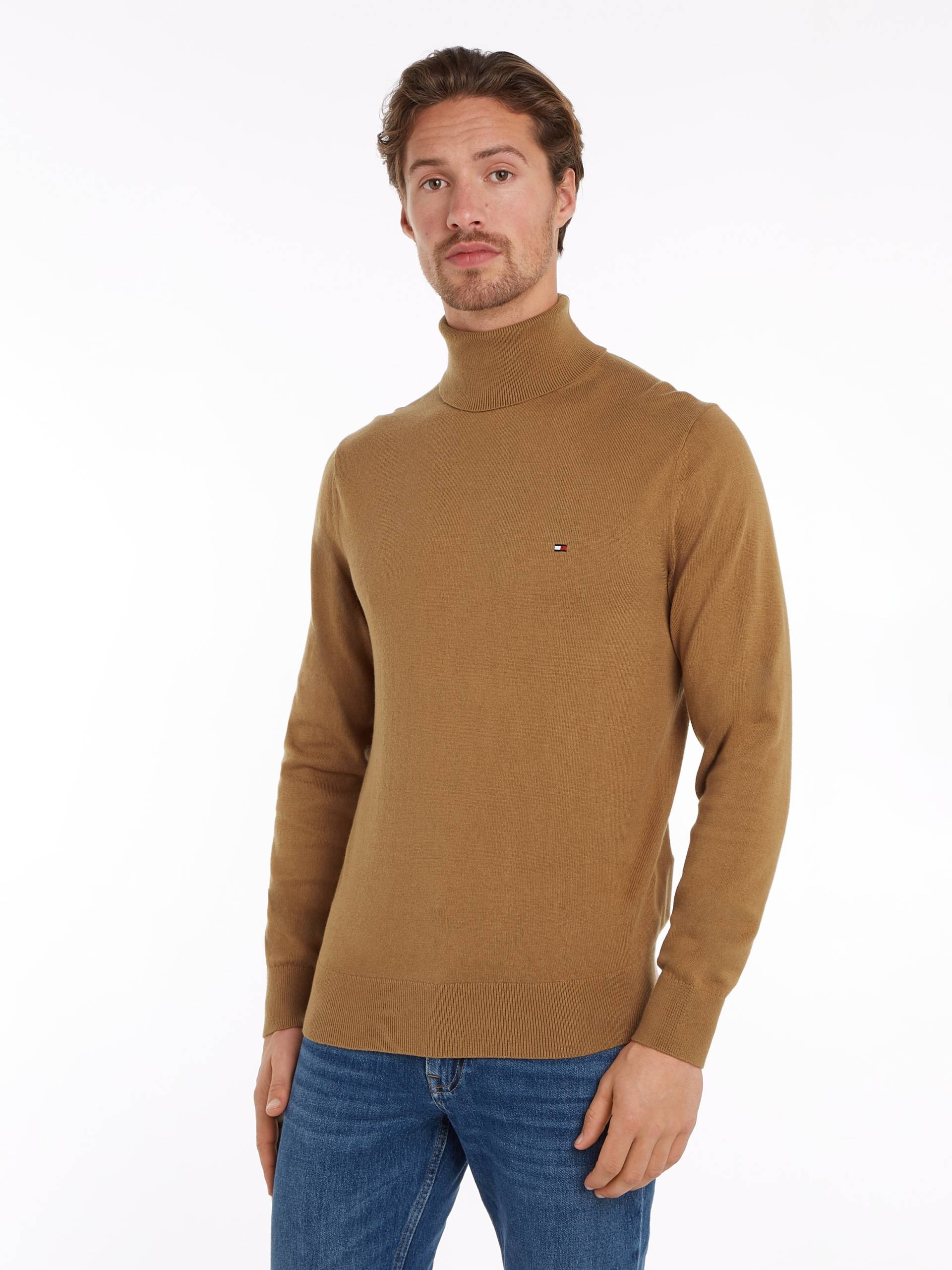 Tommy Hilfiger Rollkragenpullover »PIMA ORG CTN CASHMERE ROLL NECK« Tommy Hilfiger Rollkragenpullover »PIMA ORG CTN CASHMERE ROLL NECK« von TOMMY HILFIGER
