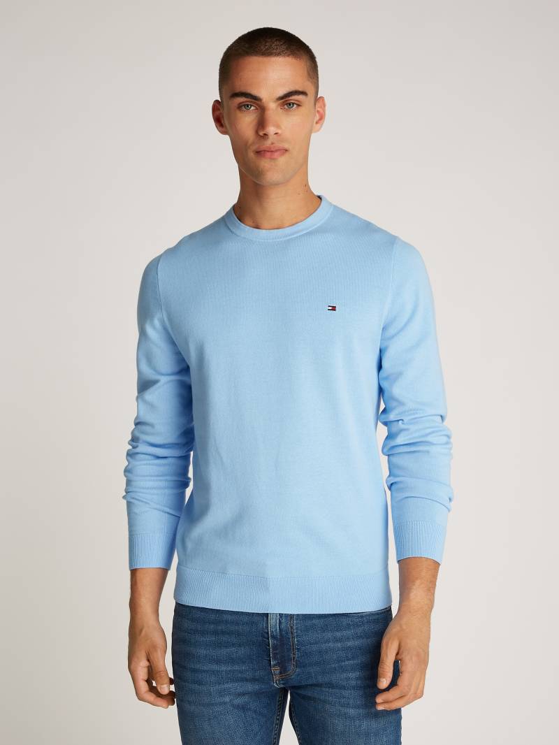 Tommy Hilfiger Rundhalspullover »DE COTTON CREW NECK« von TOMMY HILFIGER