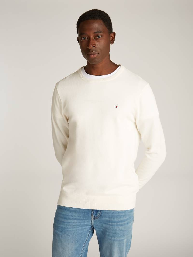 Tommy Hilfiger Rundhalspullover »ESSENTIAL COTTON CREW NECK« von TOMMY HILFIGER