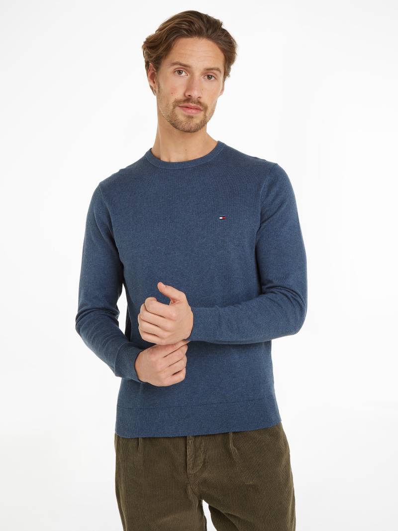 Tommy Hilfiger Rundhalspullover »ESSENTIAL COTTON CREW NECK« von TOMMY HILFIGER