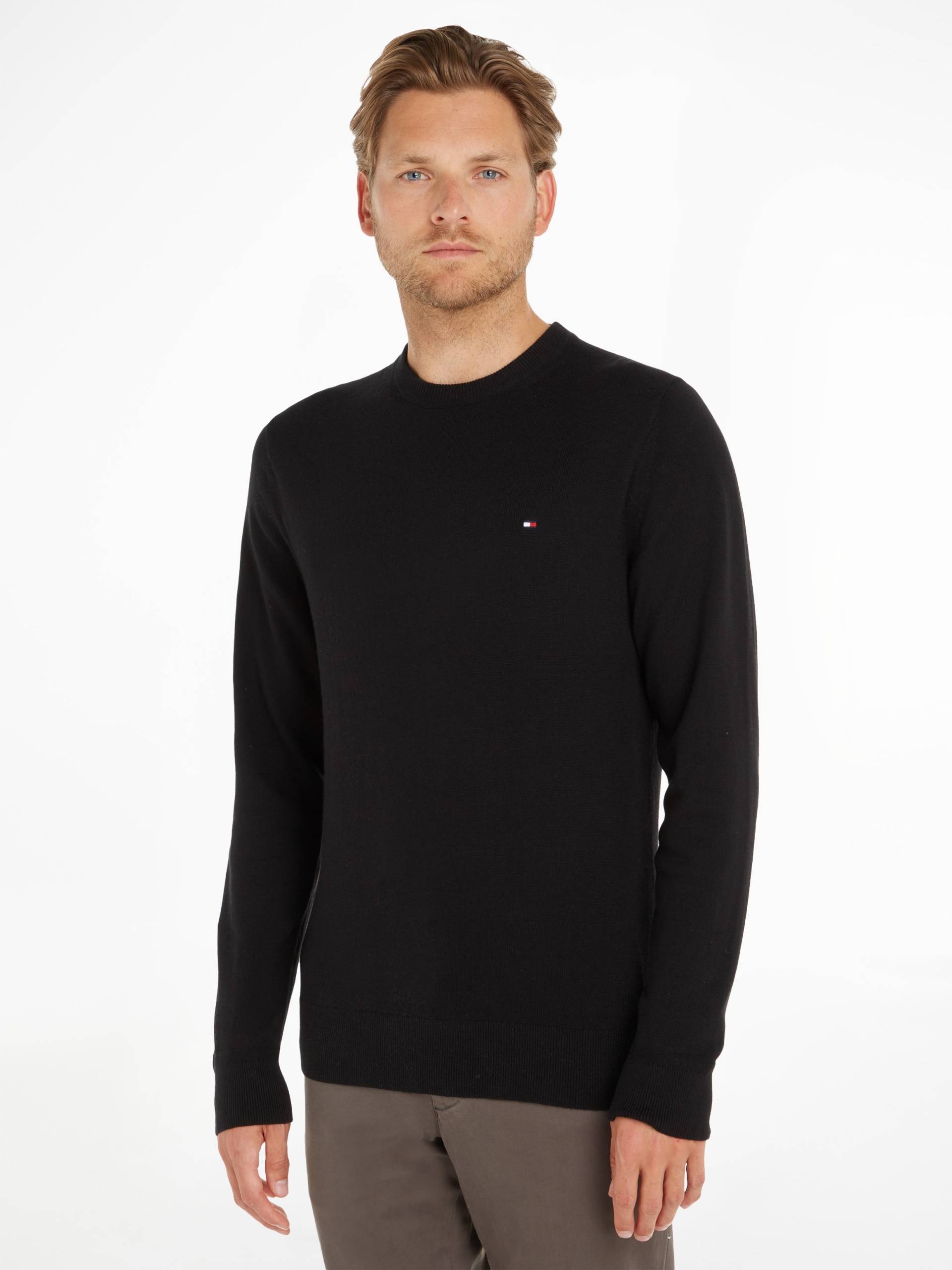 Tommy Hilfiger Rundhalspullover »PIMA ORG CTN CASHMERE CREW NECK« von TOMMY HILFIGER