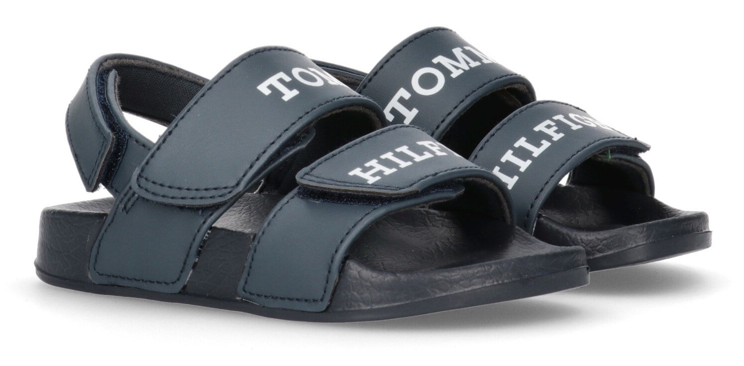 Tommy Hilfiger Sandale »VELCRO SANDAL«, Sommerschuh, Klettschuh, Sandalette, mit 3 Klettverschlüssen von TOMMY HILFIGER