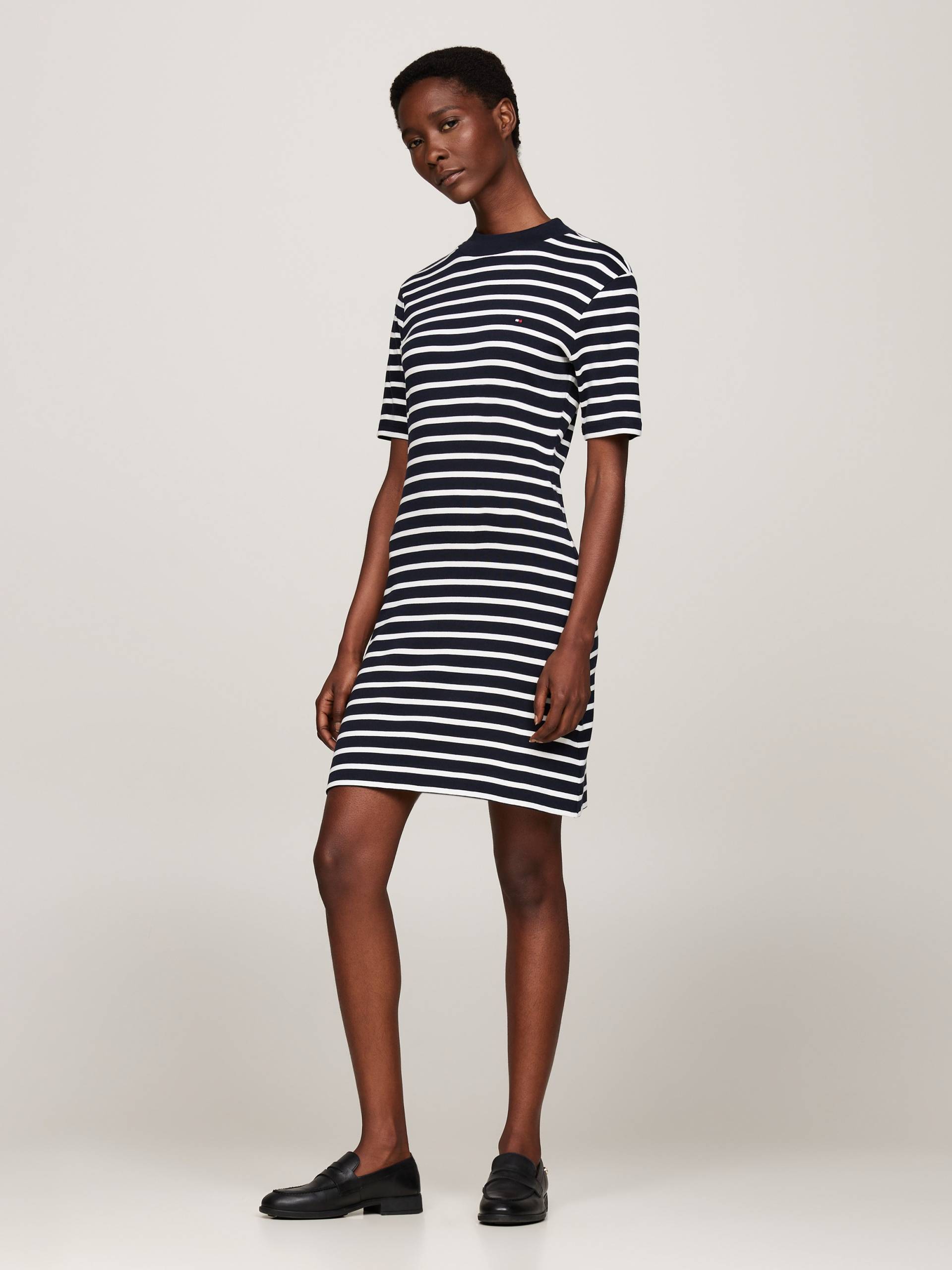 Tommy Hilfiger Shirtkleid »SLIM CODY MOCK-NK DRESS«, mit Mock-neck Tommy Hilfiger Shirtkleid »SLIM CODY MOCK-NK DRESS«, mit Mock-neck von TOMMY HILFIGER