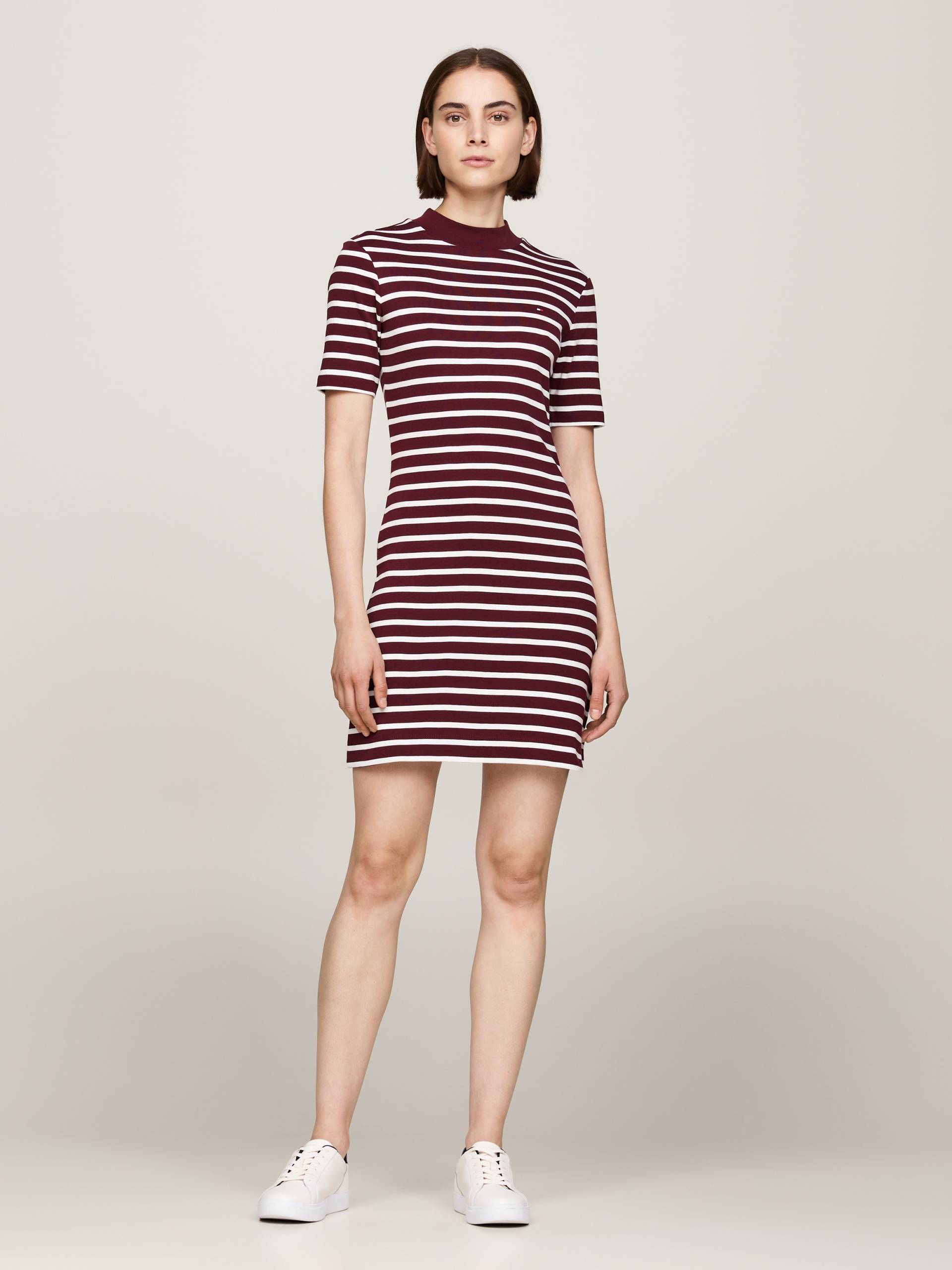 Tommy Hilfiger Shirtkleid »SLIM CODY MOCK-NK DRESS«, mit Mock-neck Tommy Hilfiger Shirtkleid »SLIM CODY MOCK-NK DRESS«, mit Mock-neck von TOMMY HILFIGER