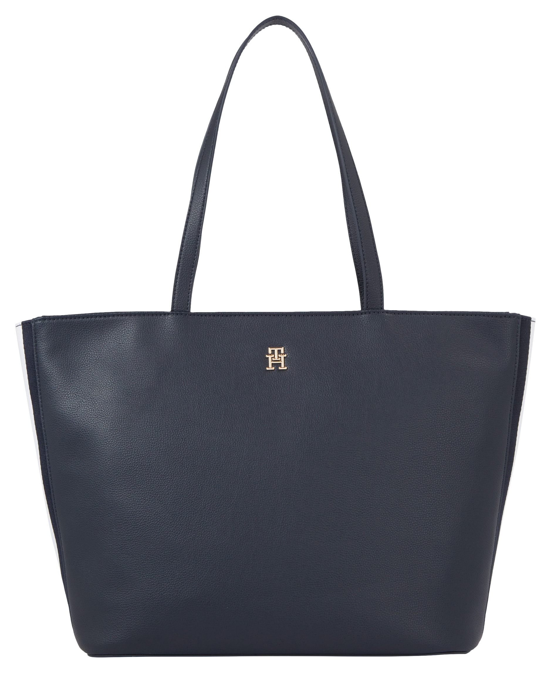 Tommy Hilfiger Shopper »TH ESSENTIAL SC TOTE CORP«, Handtasche Damen Tasche Damen Schultertasche Recycelte Materialien von TOMMY HILFIGER