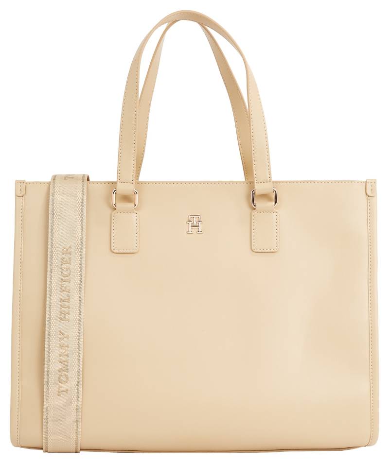 Tommy Hilfiger Shopper »TH MONOTYPE TOTE«, Handtasche Damen Tasche Damen Schultertasche Henkeltasche von TOMMY HILFIGER