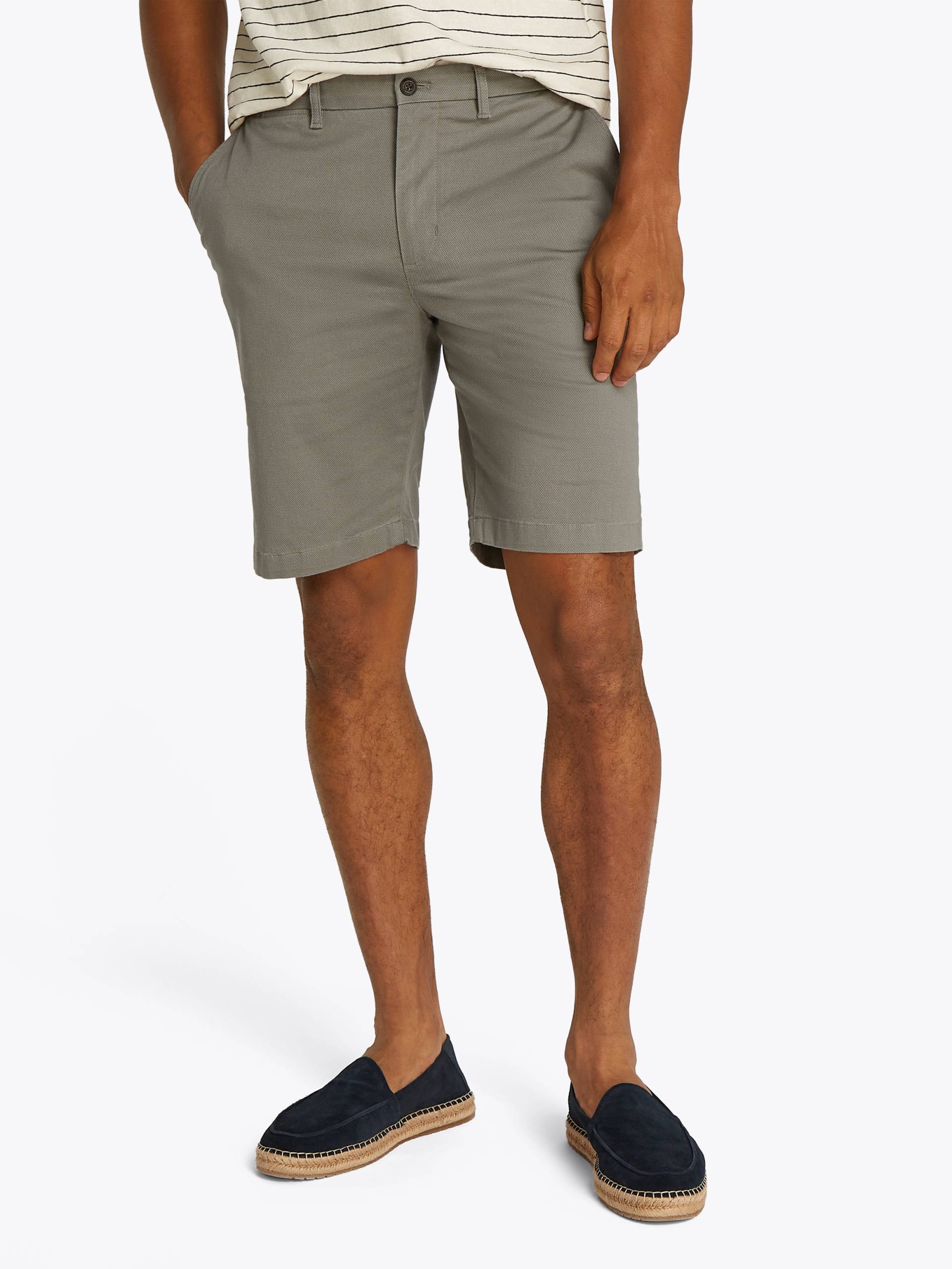 Tommy Hilfiger Shorts »HARLEM PRINTED STRUCTURE SHORT«, Mit Gürtelschlaufen von TOMMY HILFIGER