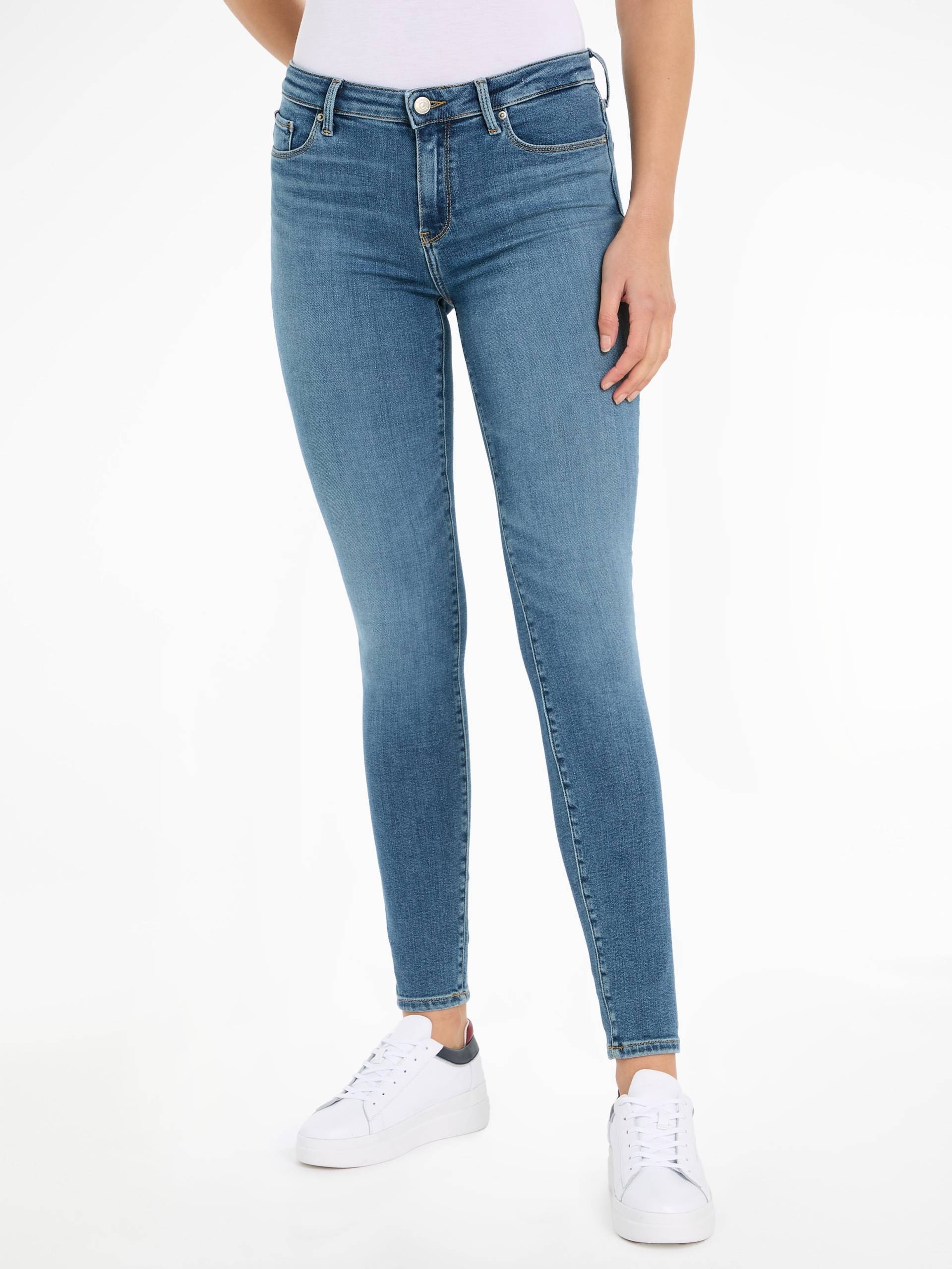 Tommy Hilfiger Skinny-fit-Jeans »TH FLEX COMO SKINNY RW GYA«, (TH FLEX COMO SKINNY RW), mit Tommy Hilfiger Logo-Badge von TOMMY HILFIGER