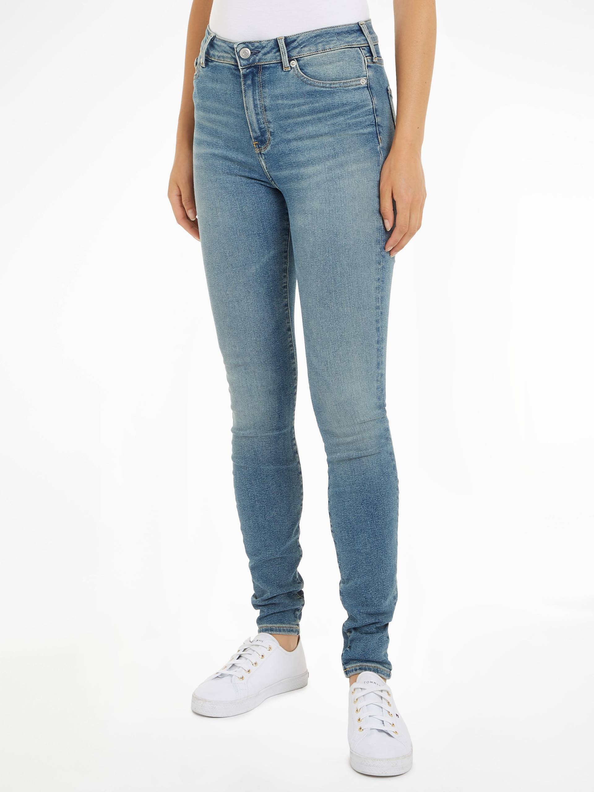 Tommy Hilfiger Skinny-fit-Jeans »TH FLEX HARLEM U SKINNY HW KAI«, in blauer Waschung von TOMMY HILFIGER