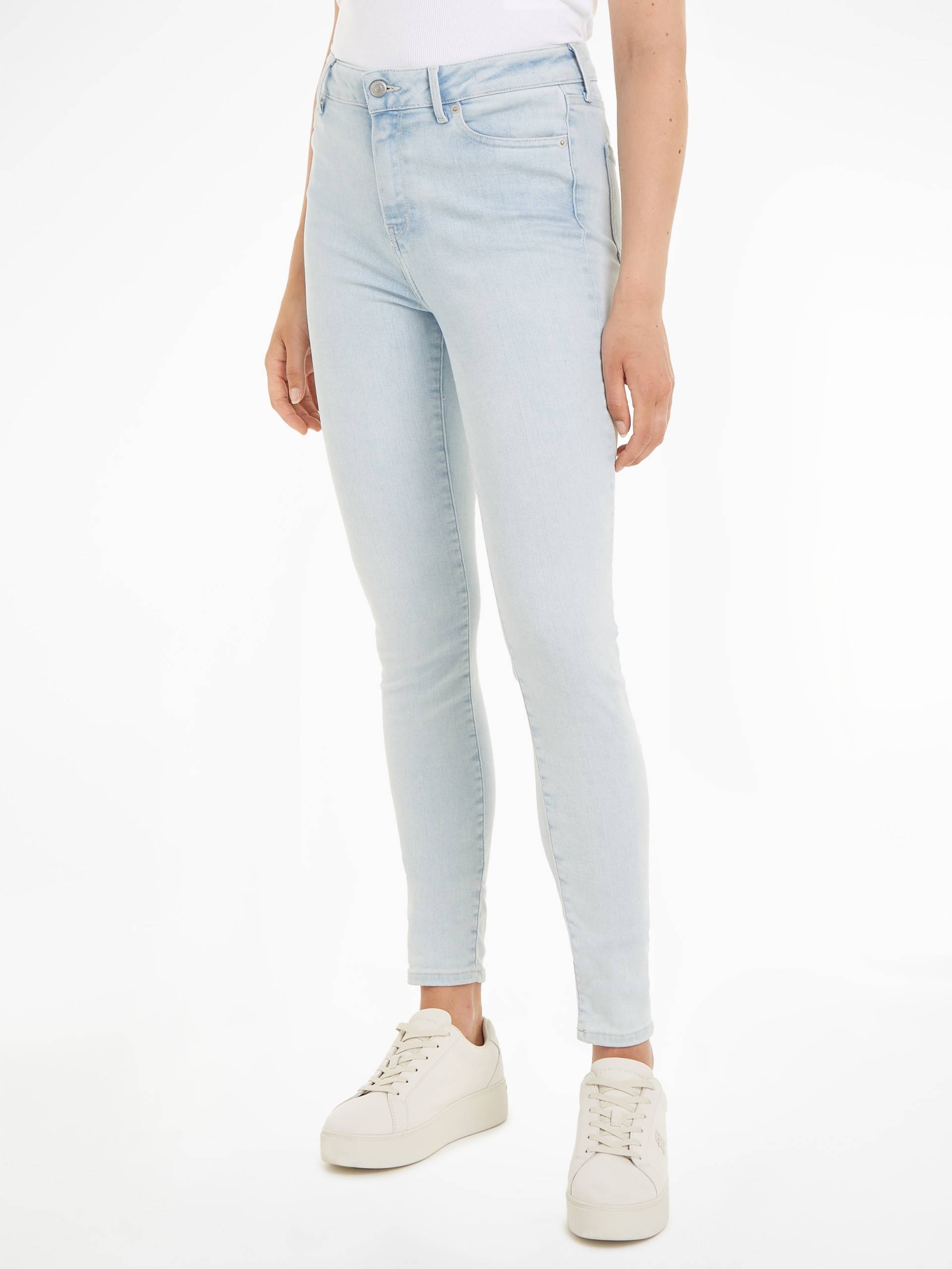 Tommy Hilfiger Skinny-fit-Jeans »TH FLEX HARLEM U SKINNY HW KAI«, in blauer Waschung von TOMMY HILFIGER