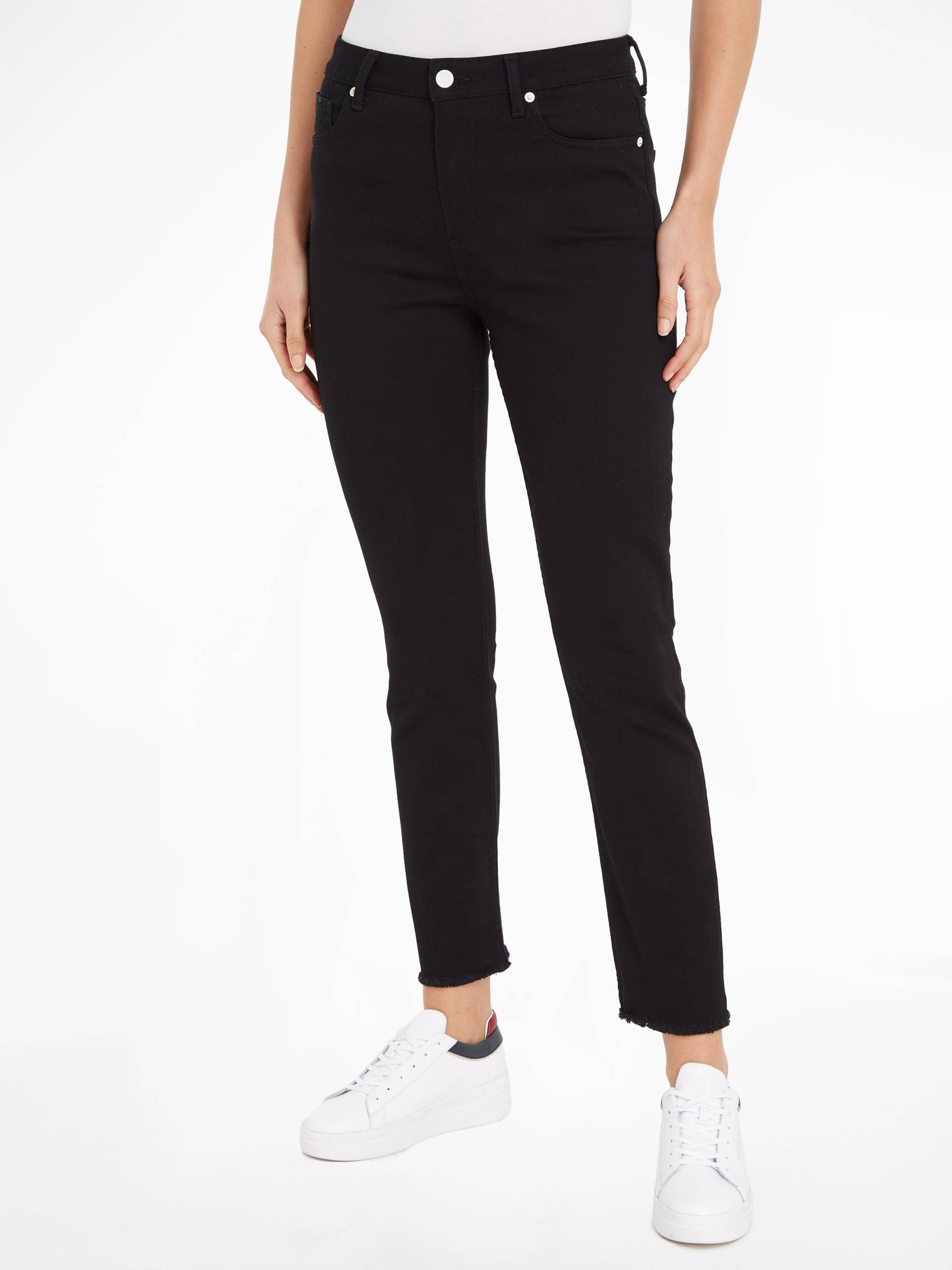 Tommy Hilfiger Slim-fit-Jeans, mit Logotpatch Tommy Hilfiger Slim-fit-Jeans, mit Logotpatch von TOMMY HILFIGER