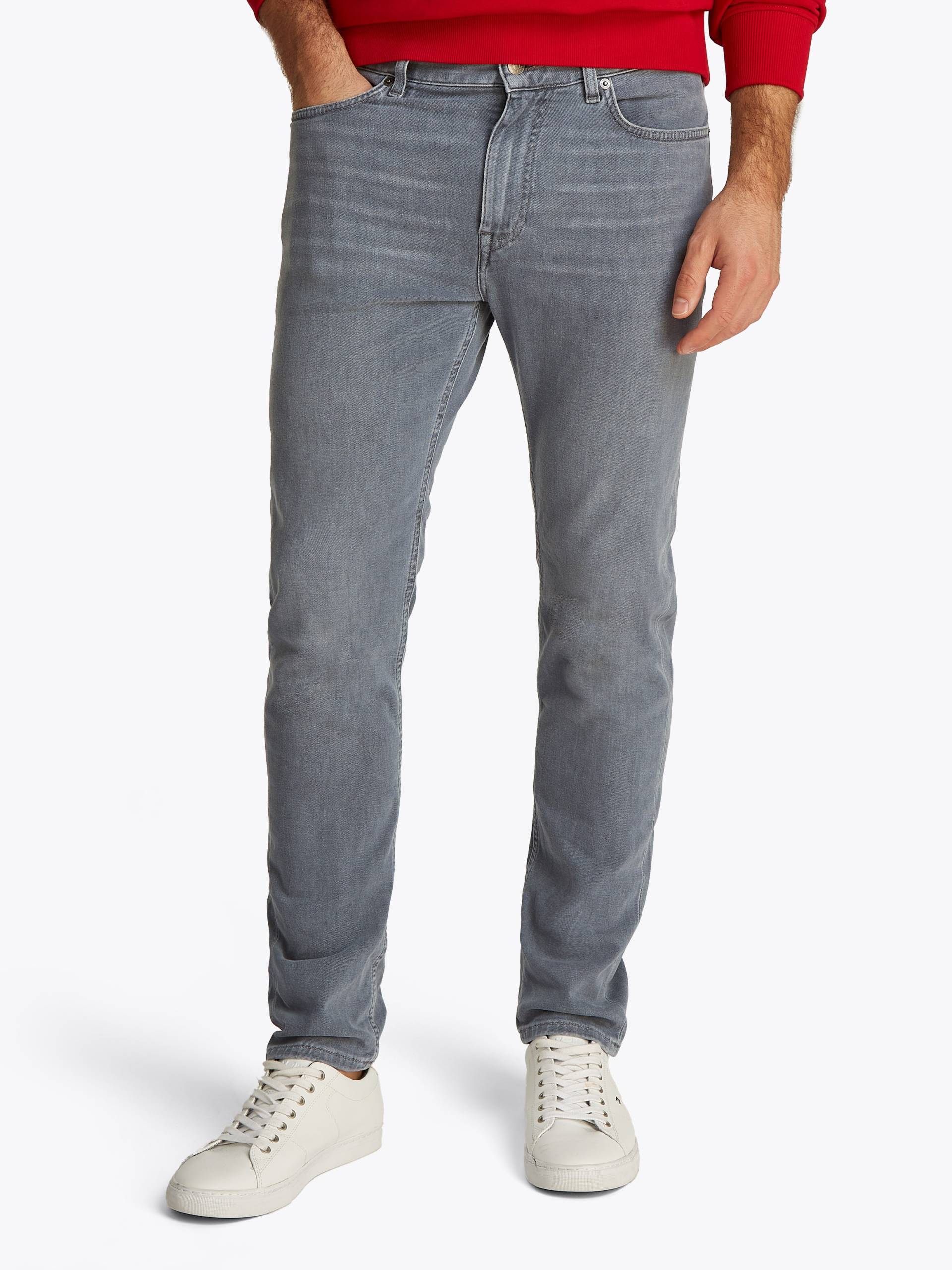 Tommy Hilfiger Slim-fit-Jeans »SLIM BLEECKER PSTR TEXAS INDIGO«, in blauer Waschung von TOMMY HILFIGER