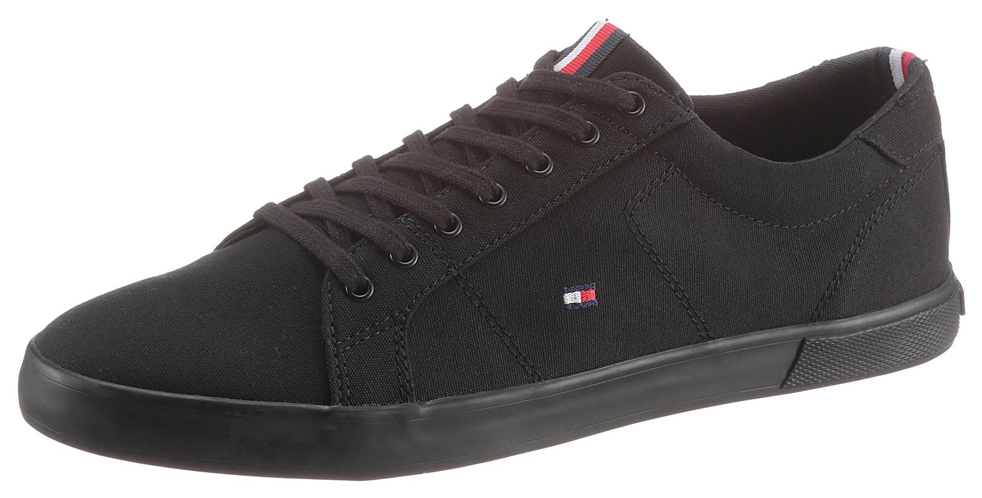 Tommy Hilfiger Sneaker »H2285ARLOW 1D«, mit seitlichem Logoflag, Freizeitschuh, Halbschuh, Schnürschuh von TOMMY HILFIGER